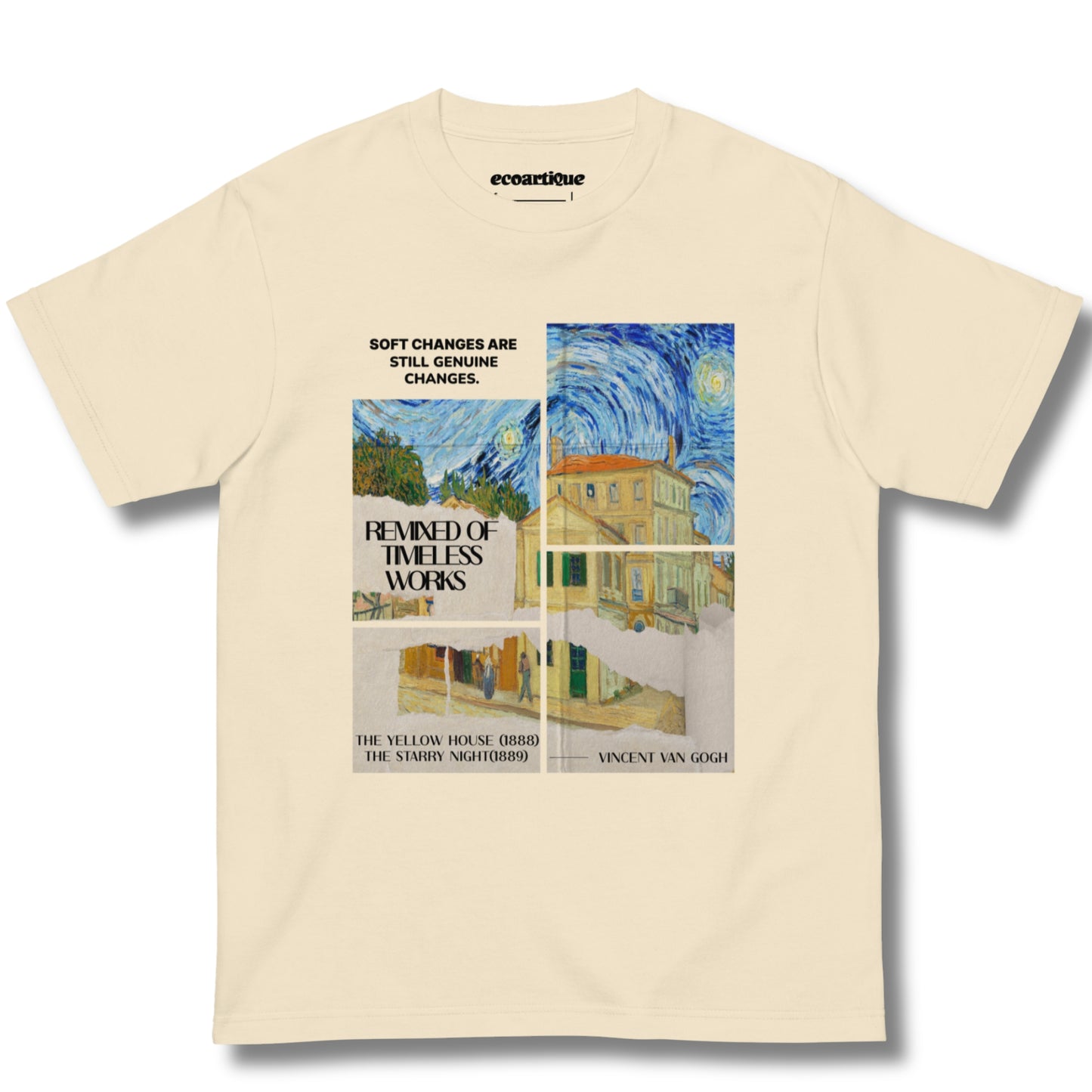 Tシャツ-FINE ART | スタンダードミドルウェイトTシャツ | 男女兼用 | ユニセックス | Soft changes are still genuine changes