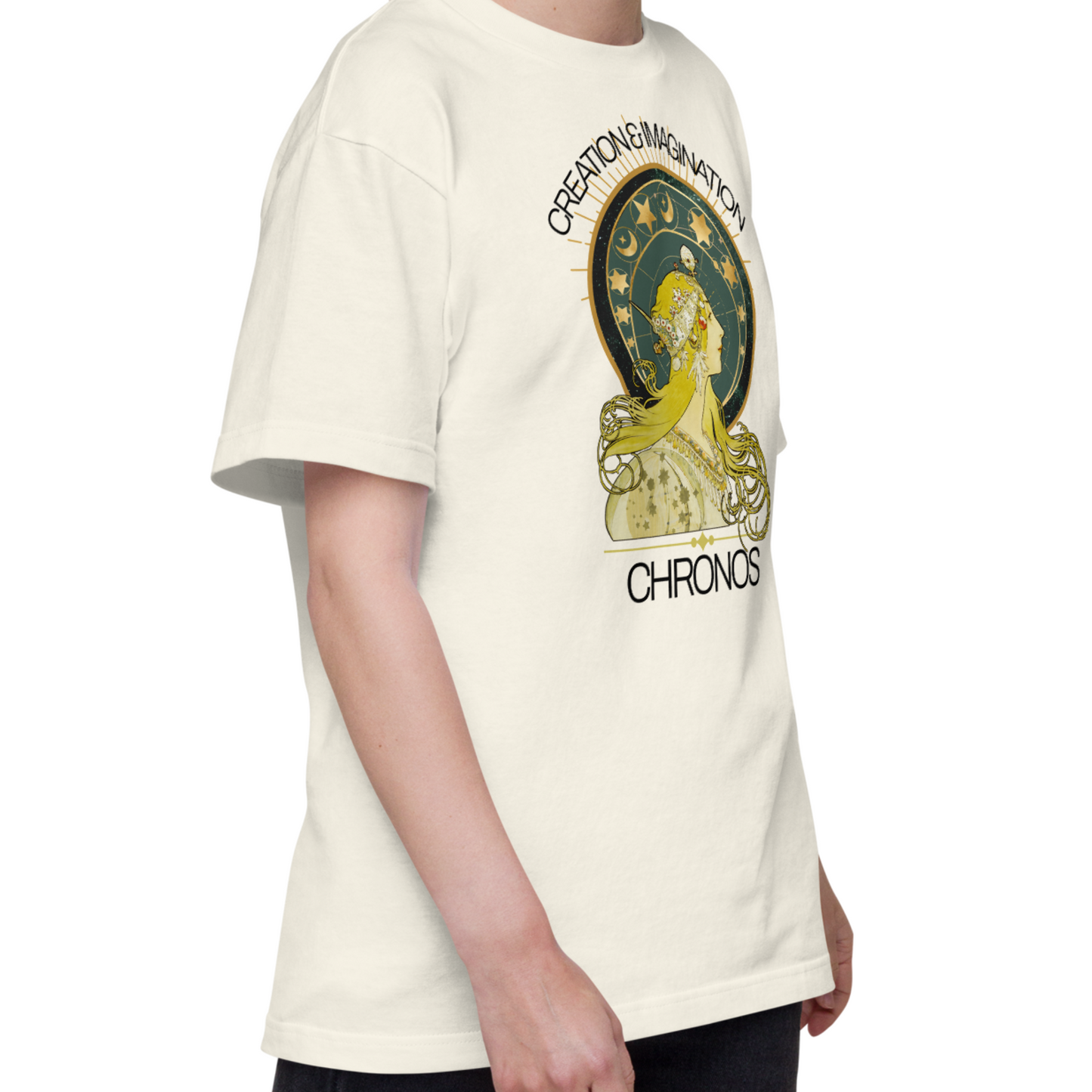 Tシャツ | スタンダードミドルウェイトTシャツ | 男女兼用 | ユニセックス | creation & imagination-white
