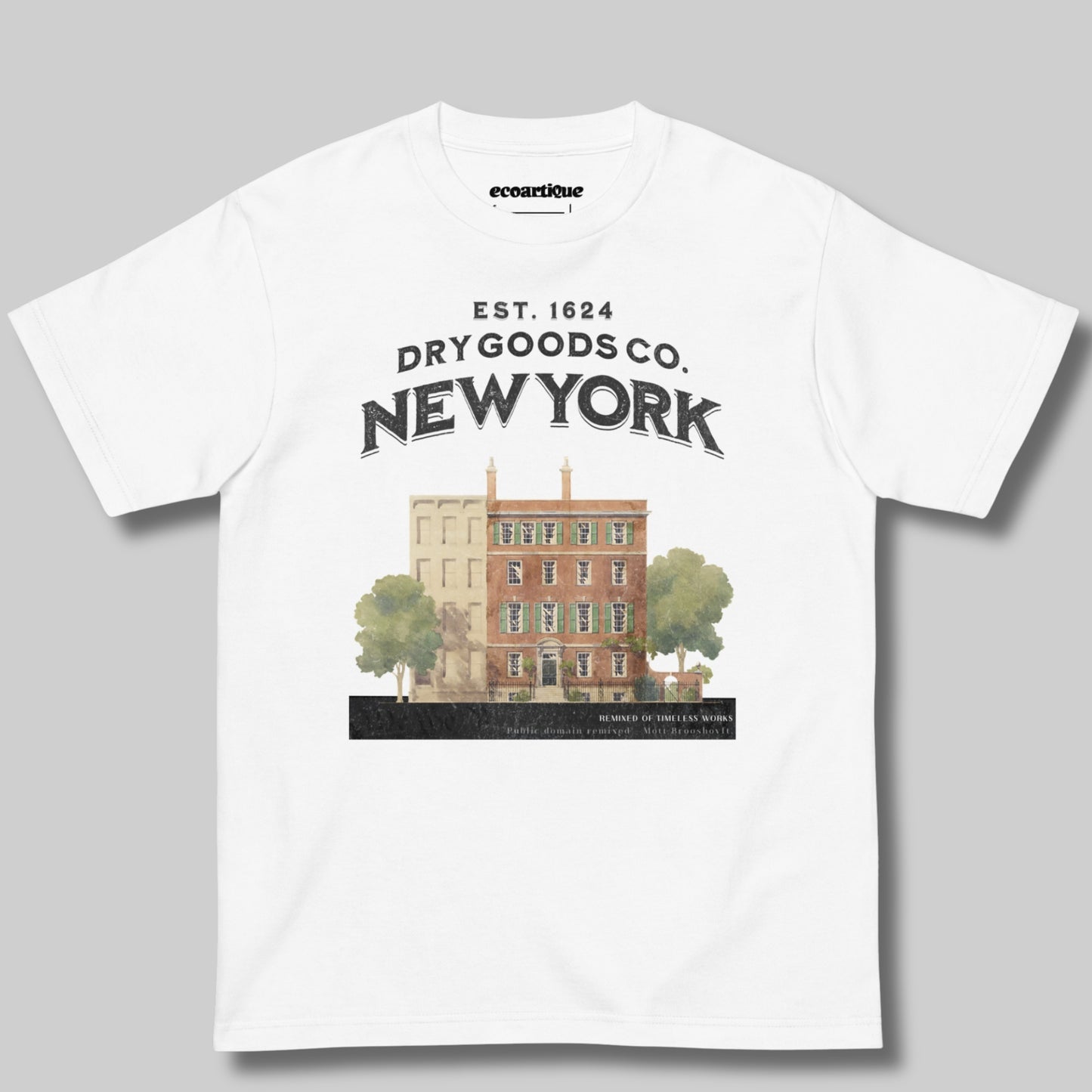 Tシャツ-FINE ART | スタンダードミドルウェイトTシャツ | 男女兼用 | ユニセックス | DRY GOODS CO.