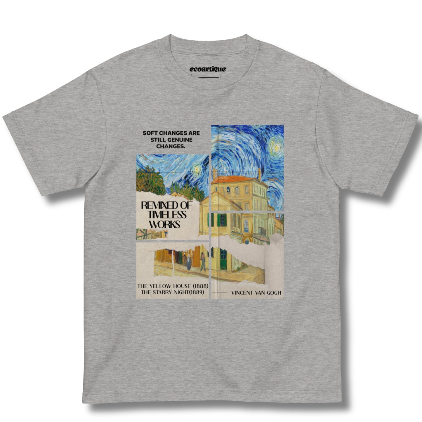 Tシャツ-FINE ART | スタンダードミドルウェイトTシャツ | 男女兼用 | ユニセックス | Soft changes are still genuine changes