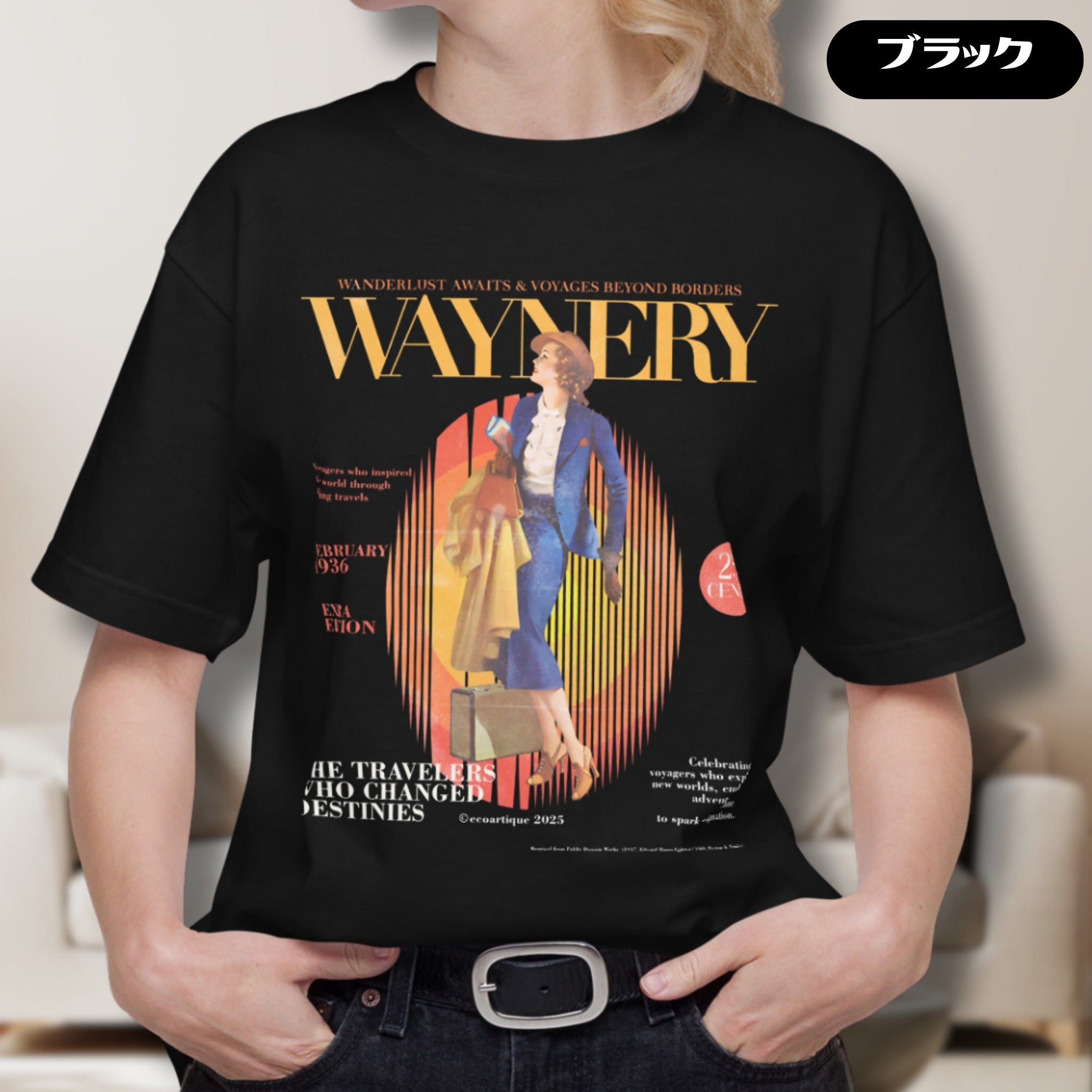 レトロアートTシャツ | WAYNERY 1930s | Printstar 5.6oz 