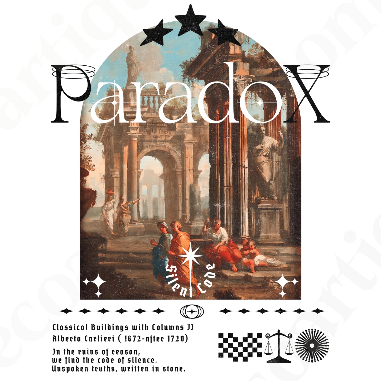 Tシャツ | スタンダードミドルウェイトTシャツ | 男女兼用 | ユニセックス | Paradox