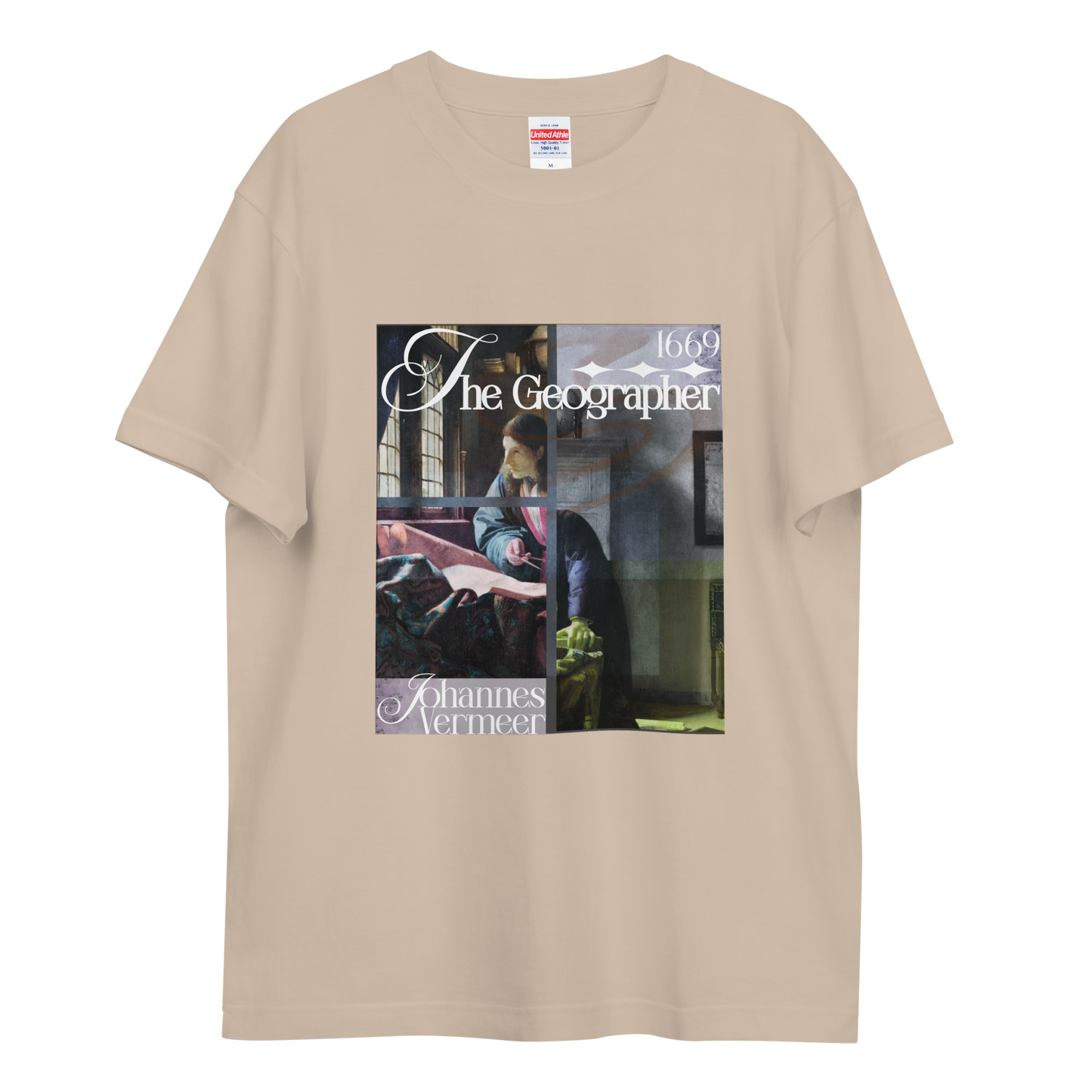 Tシャツ | ハイクオリティーTシャツ-5.6oz | 男女兼用 | ユニセックス | タContours of Thought