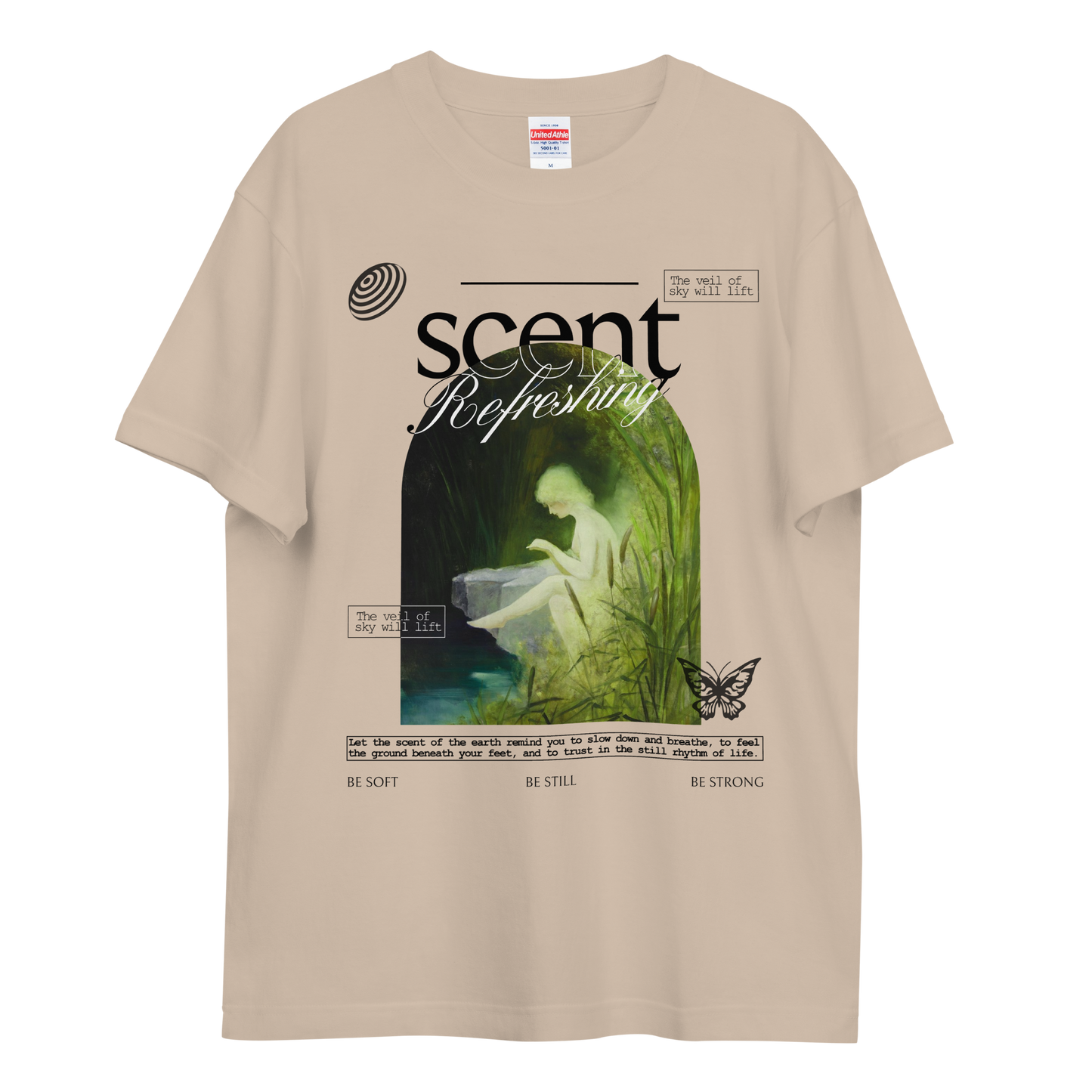Tシャツ | ハイクオリティーTシャツ-5.6oz | 男女兼用 | ユニセックス | Whispers by the Water