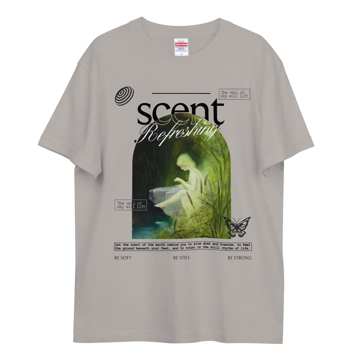 Tシャツ | ハイクオリティーTシャツ-5.6oz | 男女兼用 | ユニセックス | Whispers by the Water