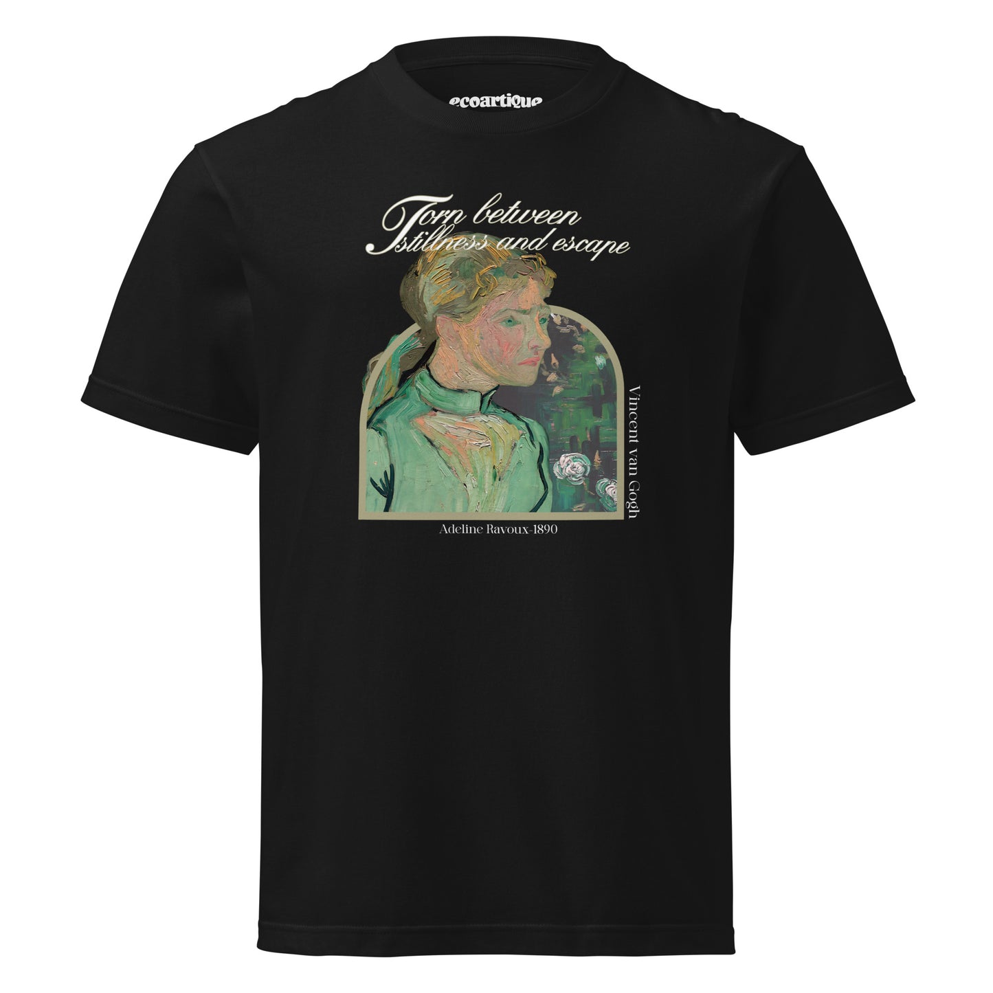 Tシャツ | スタンダードミドルウェイトTシャツ | 男女兼用 | ユニセックス | Torn between stillness and escape