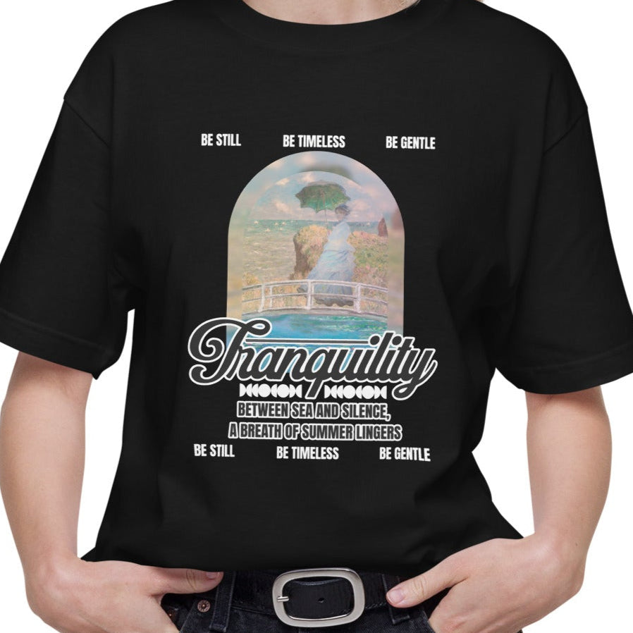 Tシャツ | スタンダードミドルウェイトTシャツ | 男女兼用 | ユニセックス | Between sea and silence