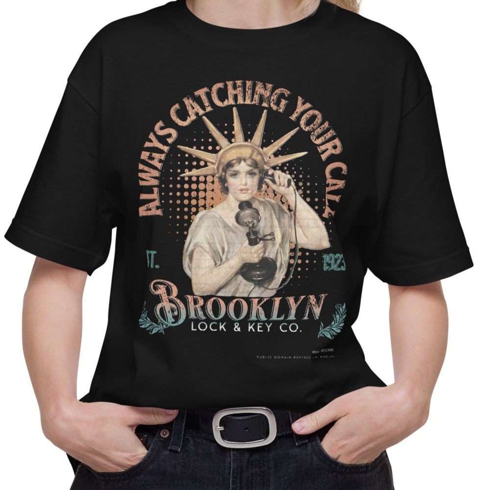 Tシャツ-DRY VINTAGE:Retro Souvenir | スタンダードミドルウェイトTシャツ | 男女兼用 | ユニセックス | Always Catching Your Call