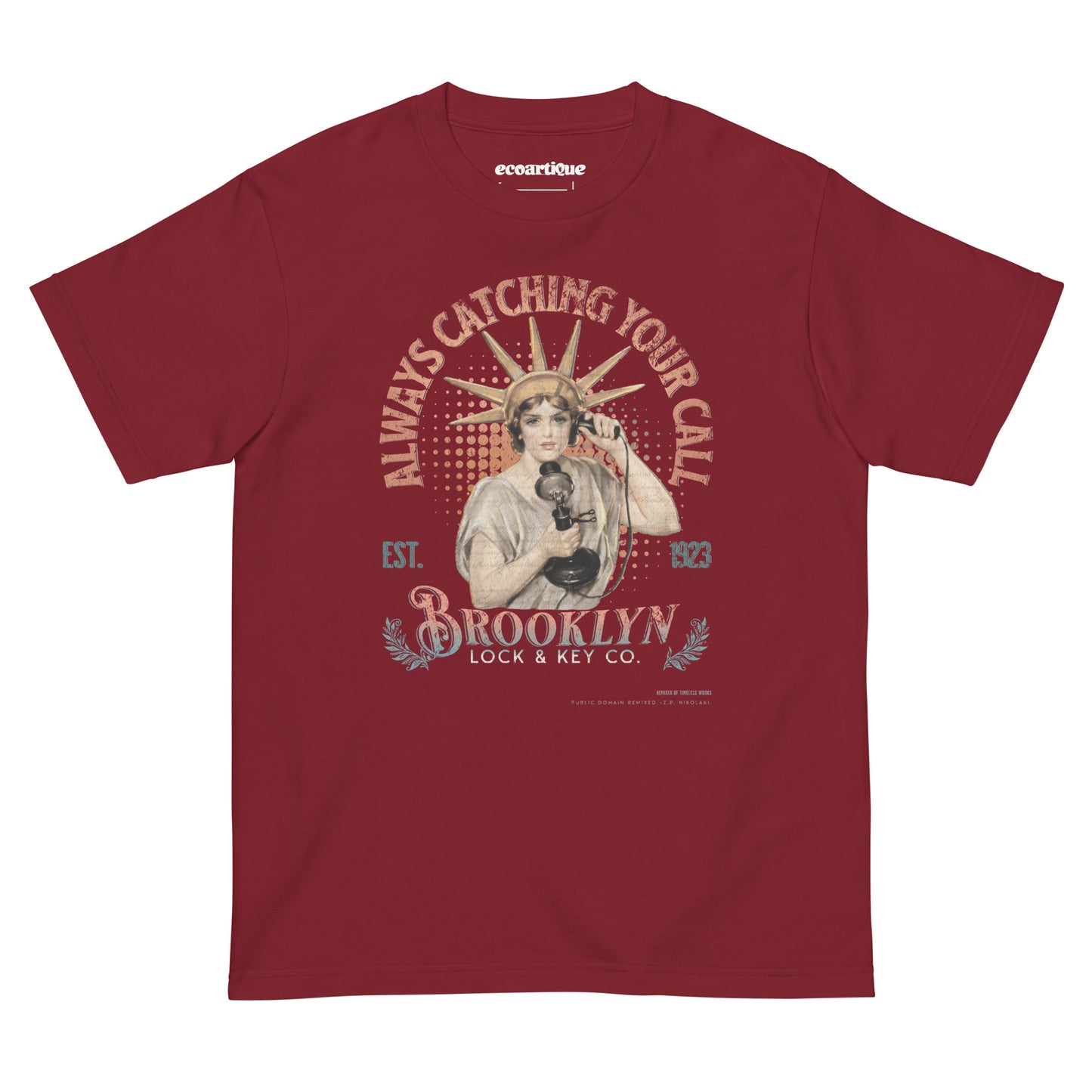 Tシャツ-DRY VINTAGE:Retro Souvenir | スタンダードミドルウェイトTシャツ | 男女兼用 | ユニセックス | Always Catching Your Call