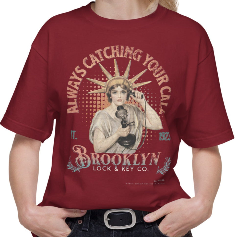 Tシャツ-DRY VINTAGE:Retro Souvenir | スタンダードミドルウェイトTシャツ | 男女兼用 | ユニセックス | Always Catching Your Call