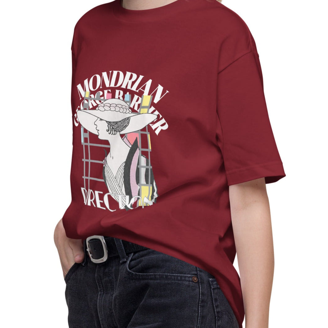 Tシャツ | スタンダードミドルウェイトTシャツ | 男女兼用 | ユニセックス | Direction-black