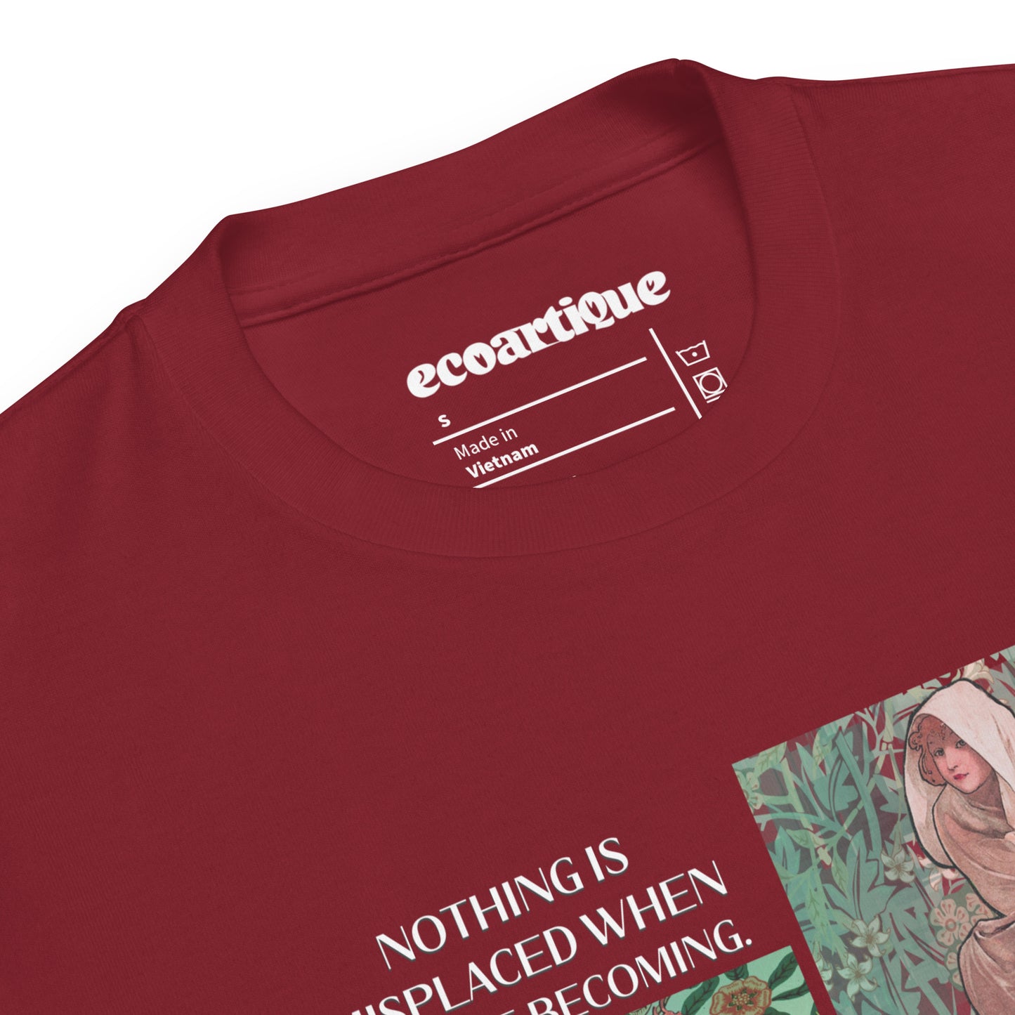Tシャツ-FINE ART | スタンダードミドルウェイトTシャツ | 男女兼用 | ユニセックス | Nothing is misplaced when you are becoming