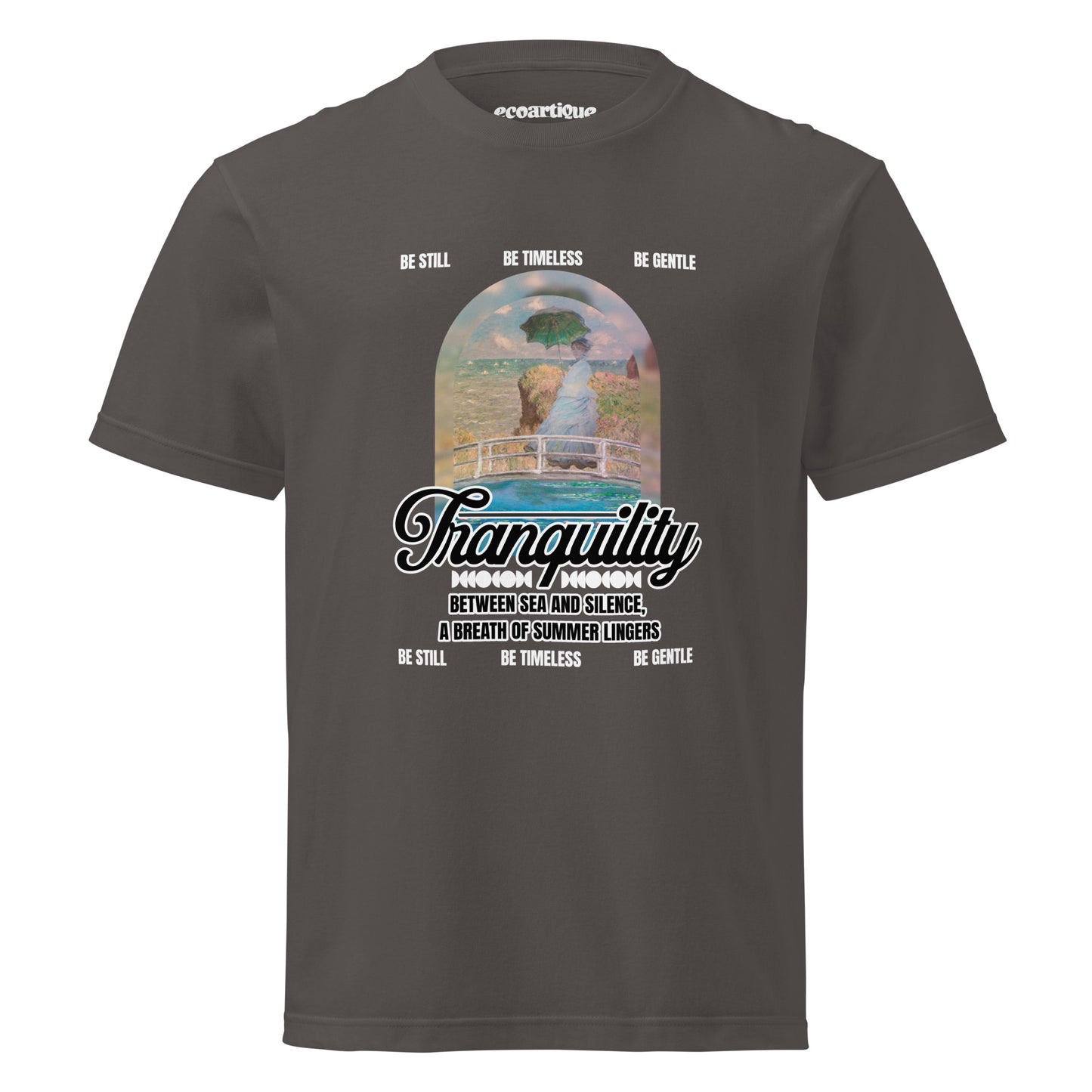 Tシャツ | スタンダードミドルウェイトTシャツ | 男女兼用 | ユニセックス | Between sea and silence