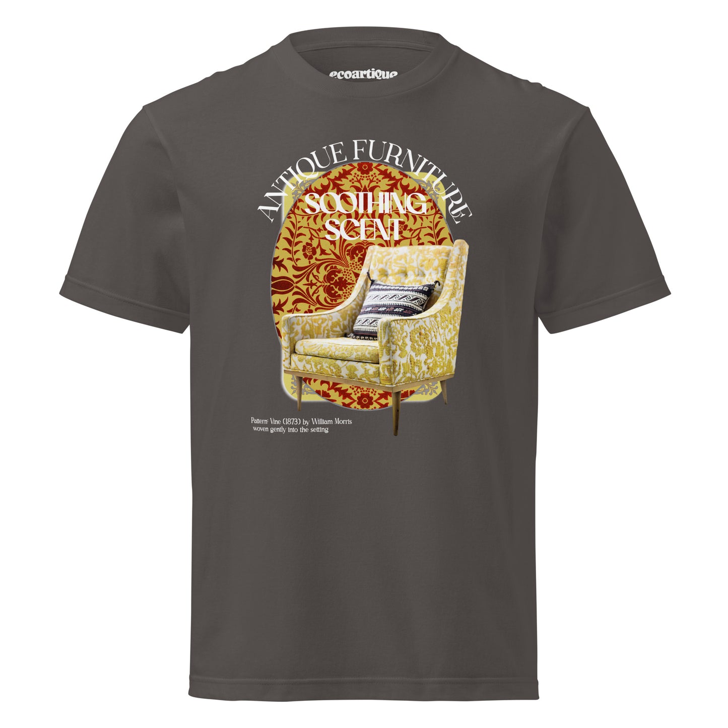 Tシャツ | スタンダードミドルウェイトTシャツ | 男女兼用 | ユニセックス | Woven Silence-Black