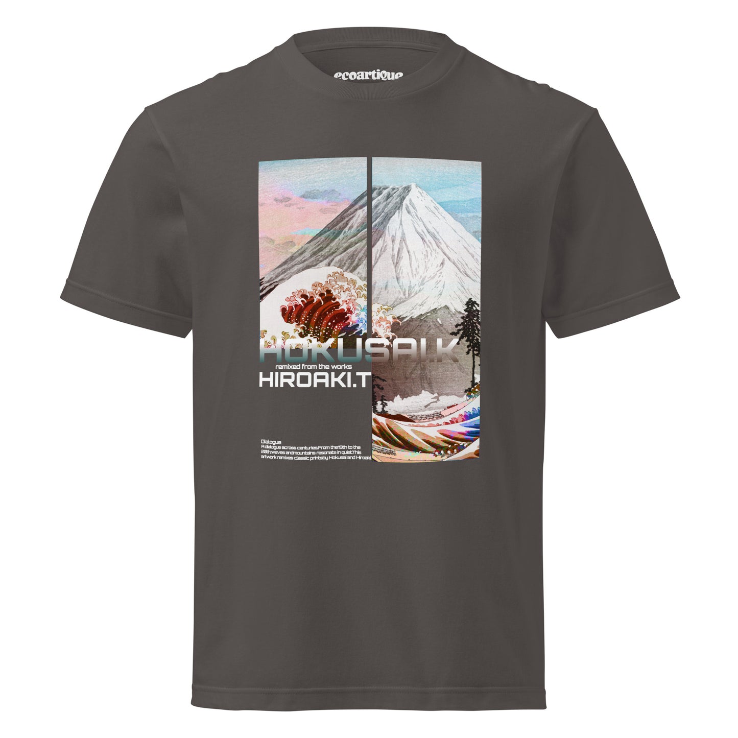 Tシャツ | スタンダードミドルウェイトTシャツ | 男女兼用 | ユニセックス | Dialogue-black