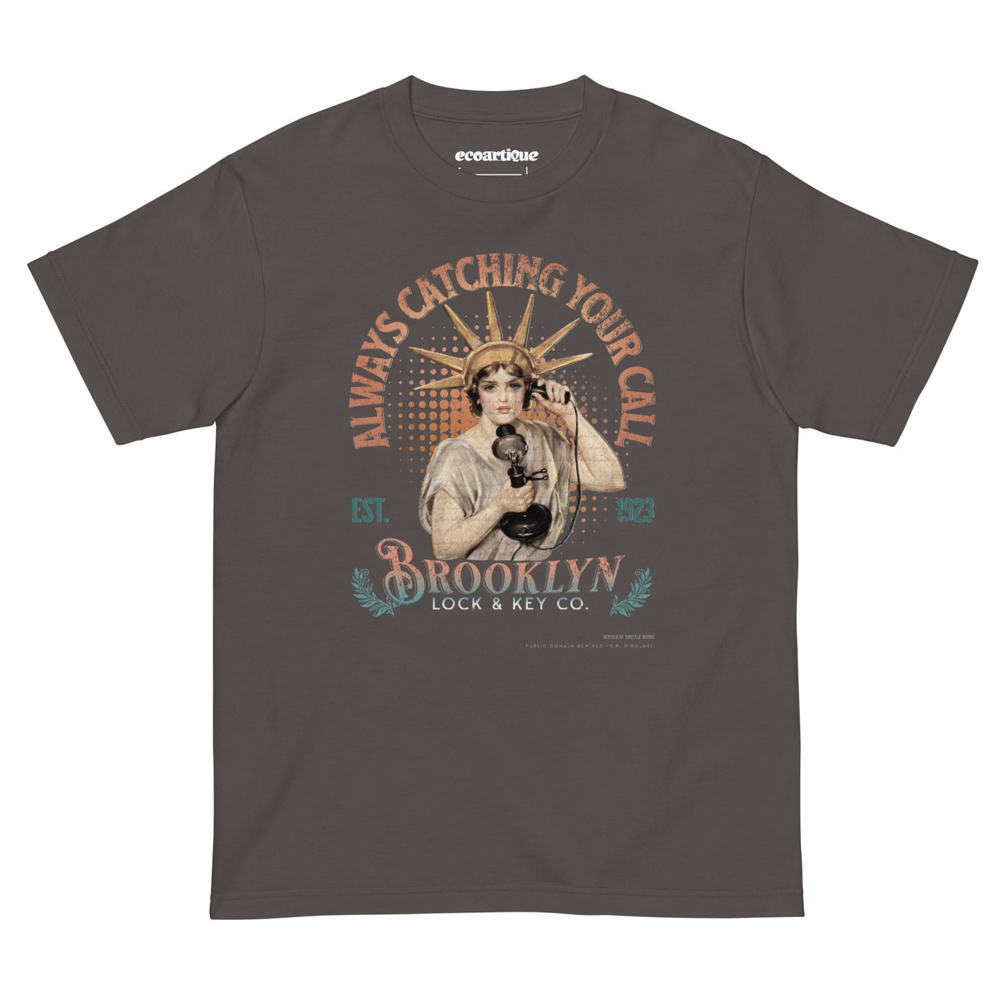 Tシャツ-DRY VINTAGE:Retro Souvenir | スタンダードミドルウェイトTシャツ | 男女兼用 | ユニセックス | Always Catching Your Call