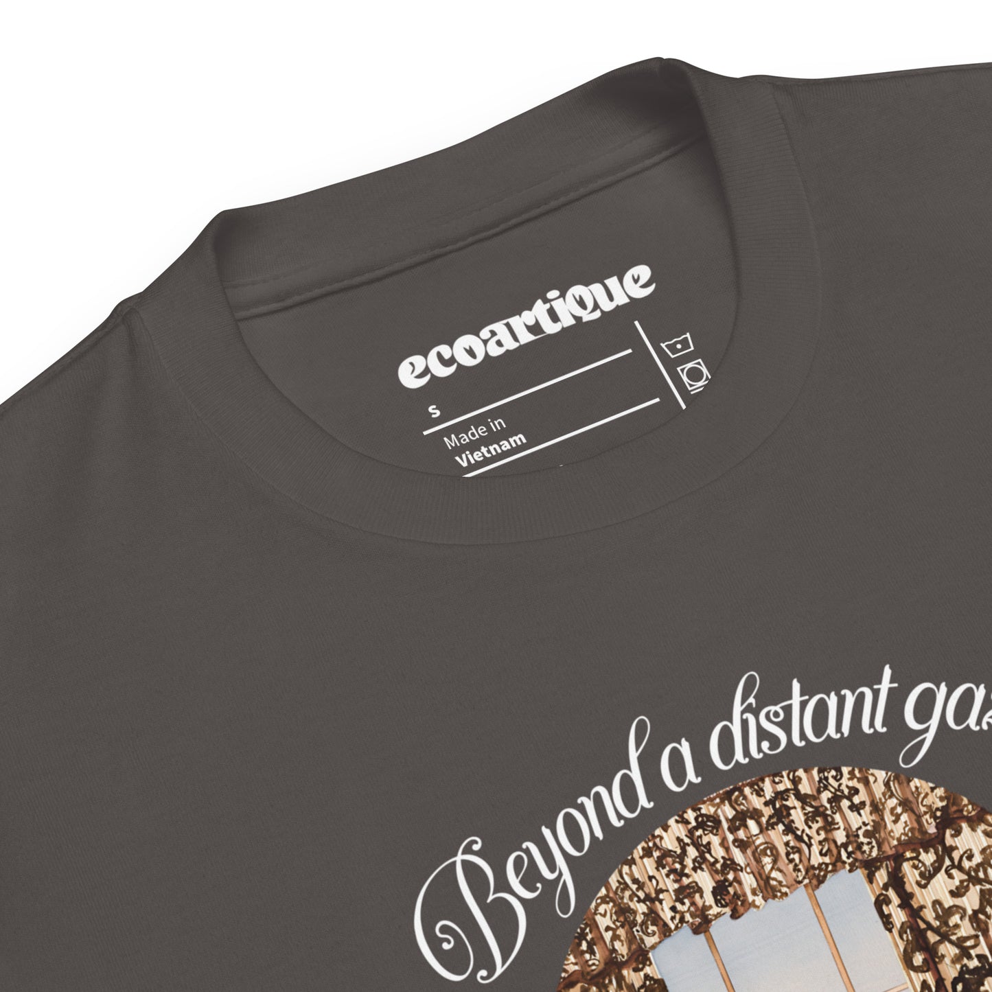 Tシャツ | スタンダードミドルウェイトTシャツ | 男女兼用 | ユニセックス | Beyond a Distant Gaze-Black