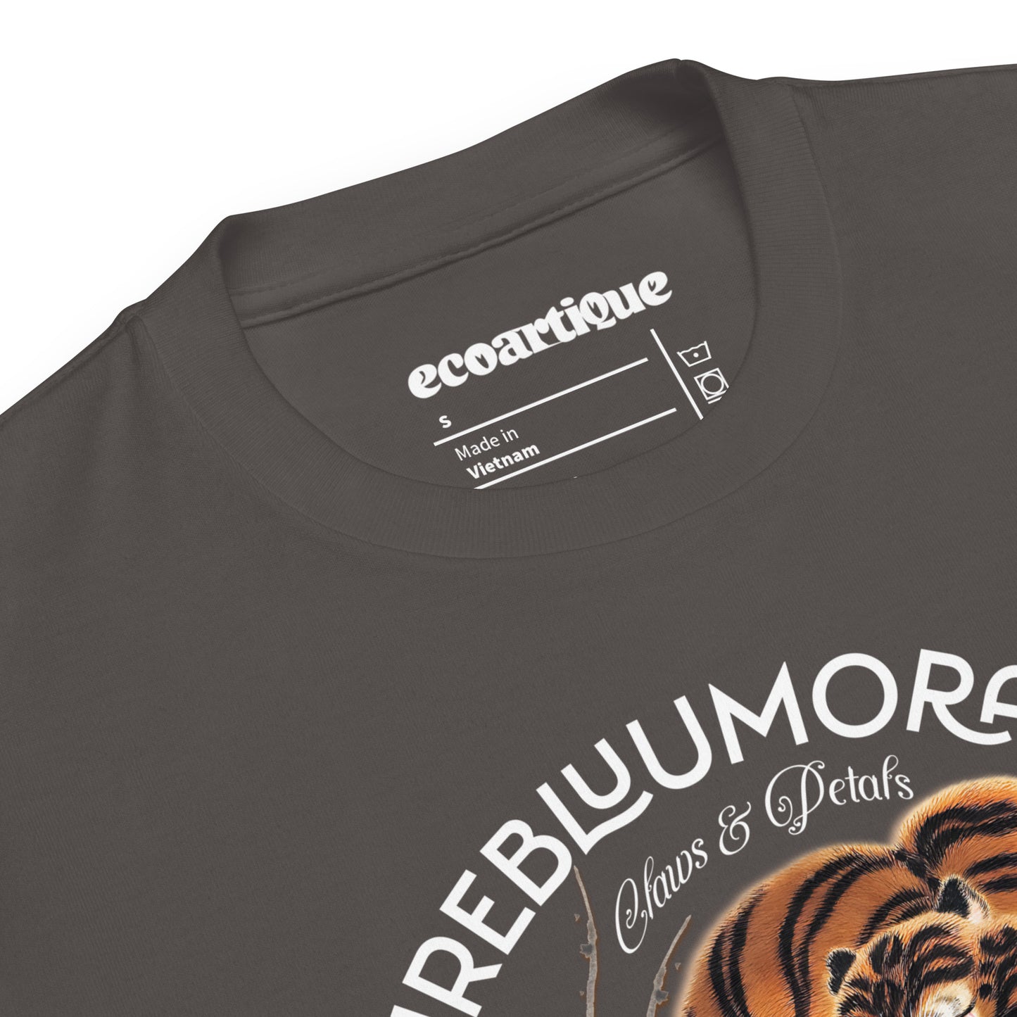 Tシャツ | スタンダードミドルウェイトTシャツ | 男女兼用 | ユニセックス | FIREBLOOM TRACE-Black