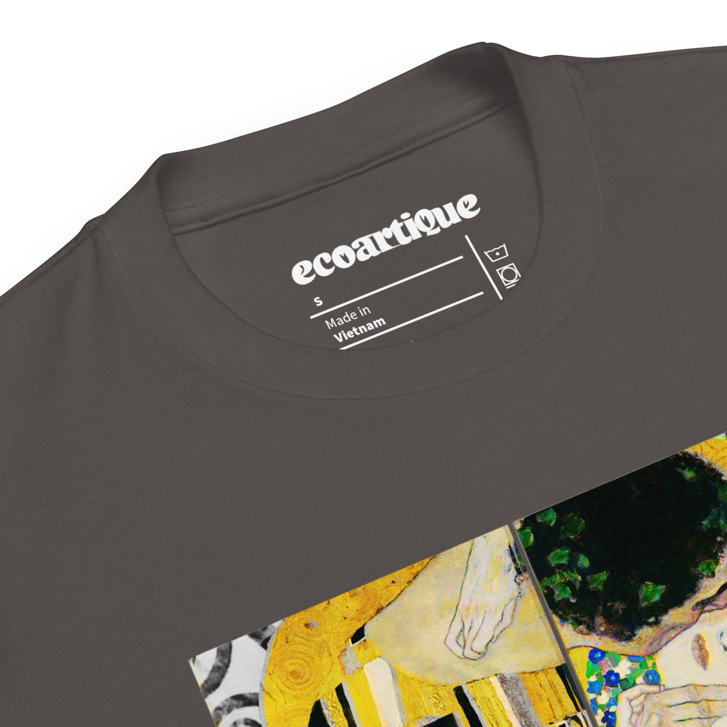 Tシャツ | スタンダードミドルウェイトTシャツ | 男女兼用 | ユニセックス | Gilded Breath-black