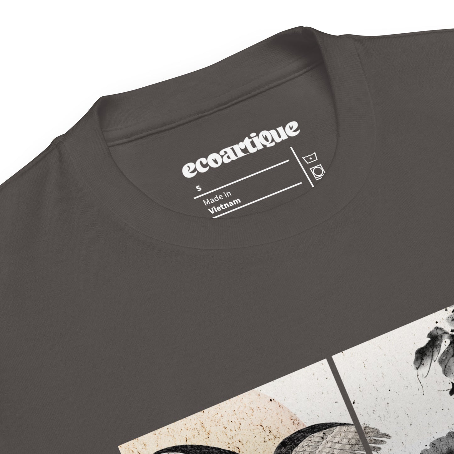 Tシャツ-FINE ART | スタンダードミドルウェイトTシャツ | 男女兼用 | ユニセックス | FLYING-black
