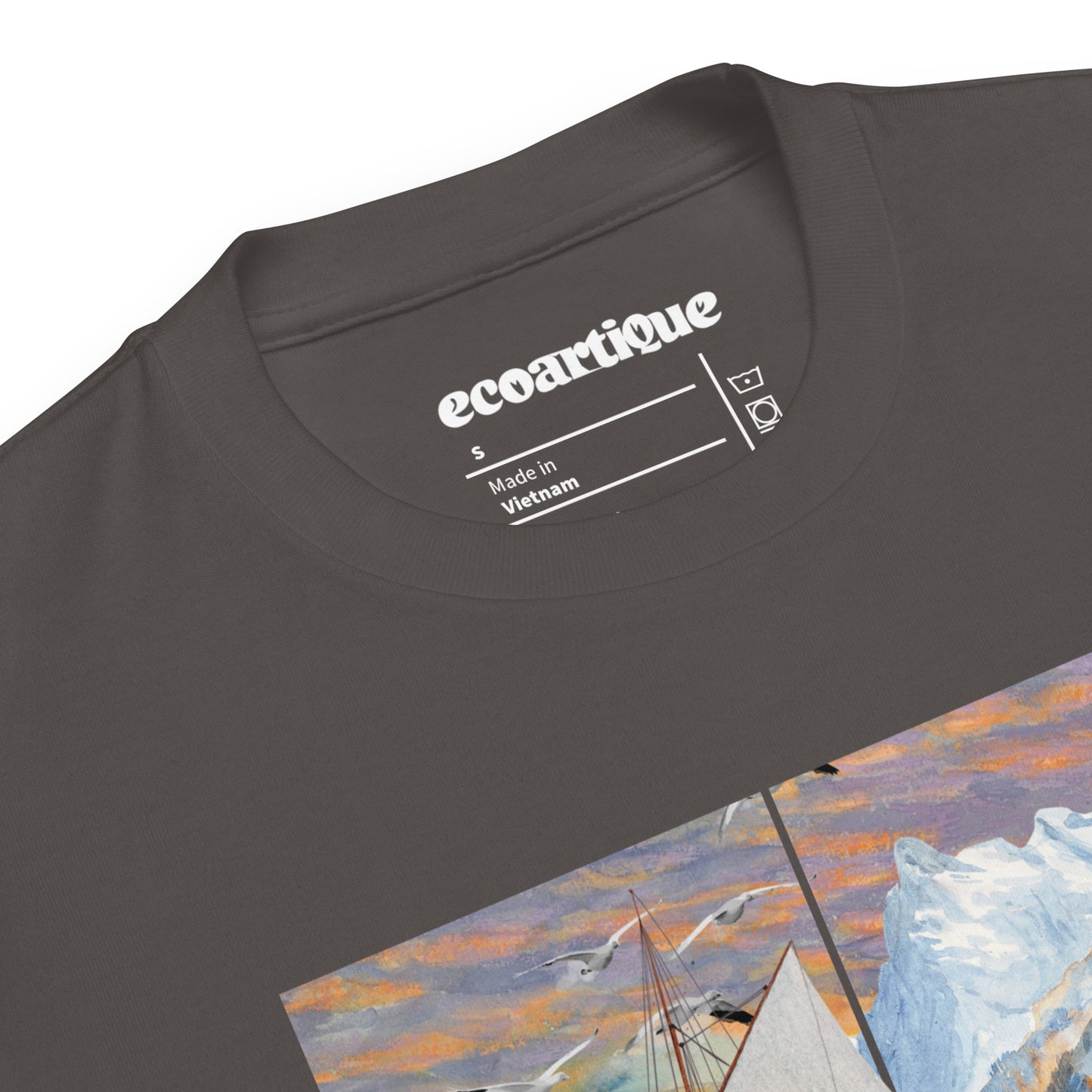 Tシャツ-DRY VINTAGE:Retro Souvenir | スタンダードミドルウェイトTシャツ | 男女兼用 | ユニセックス | Greetings from Switzerland 1870