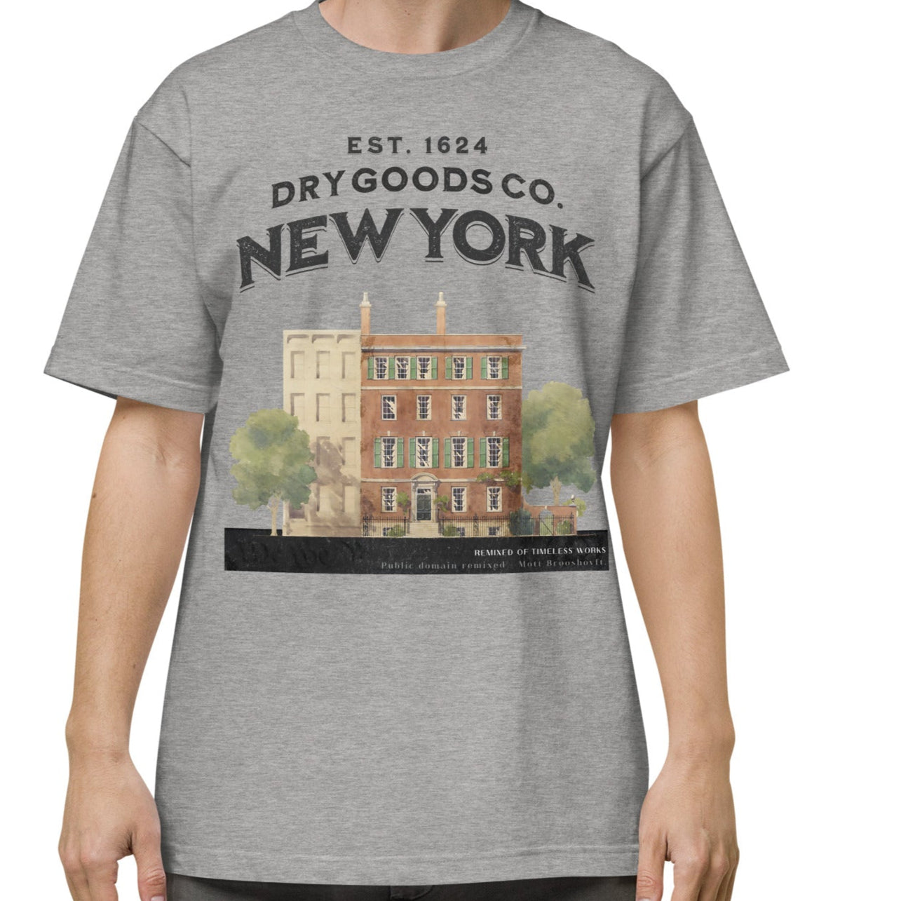 Tシャツ-FINE ART | スタンダードミドルウェイトTシャツ | 男女兼用 | ユニセックス | DRY GOODS CO.