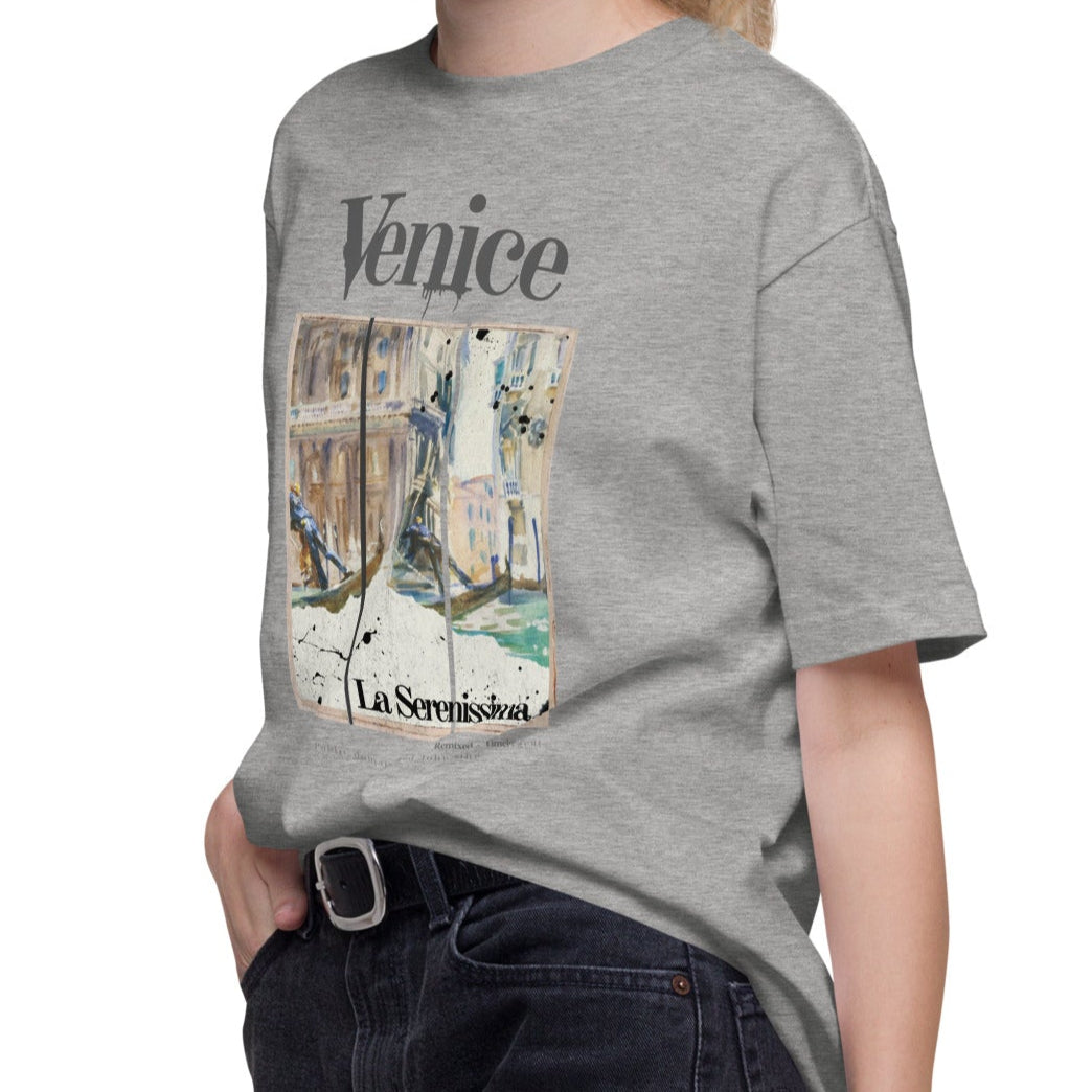 Tシャツ-DRY VINTAGE:Retro Souvenir | スタンダードミドルウェイトTシャツ | 男女兼用 | ユニセックス | La Serenissima
