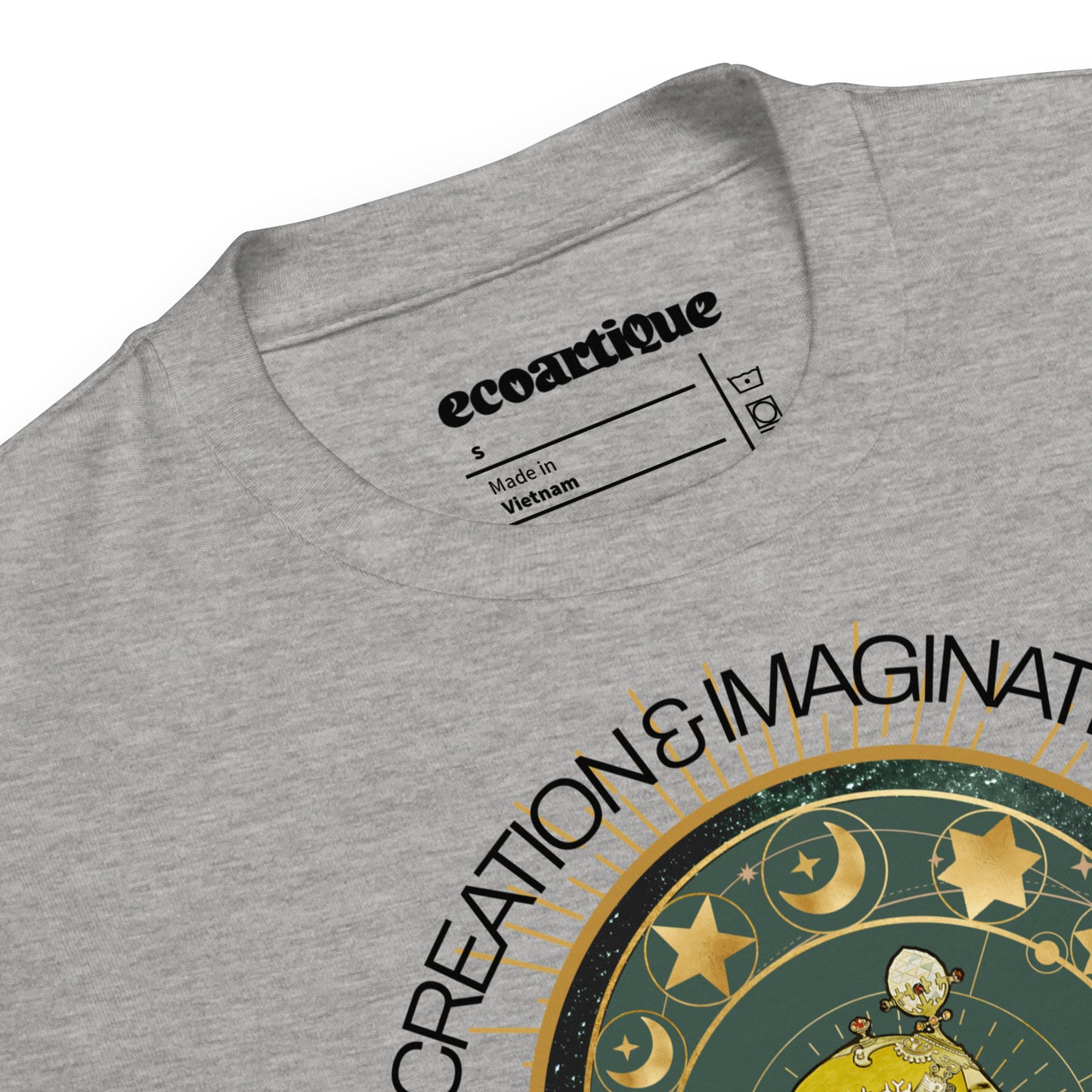 Tシャツ | スタンダードミドルウェイトTシャツ | 男女兼用 | ユニセックス | creation & imagination-white