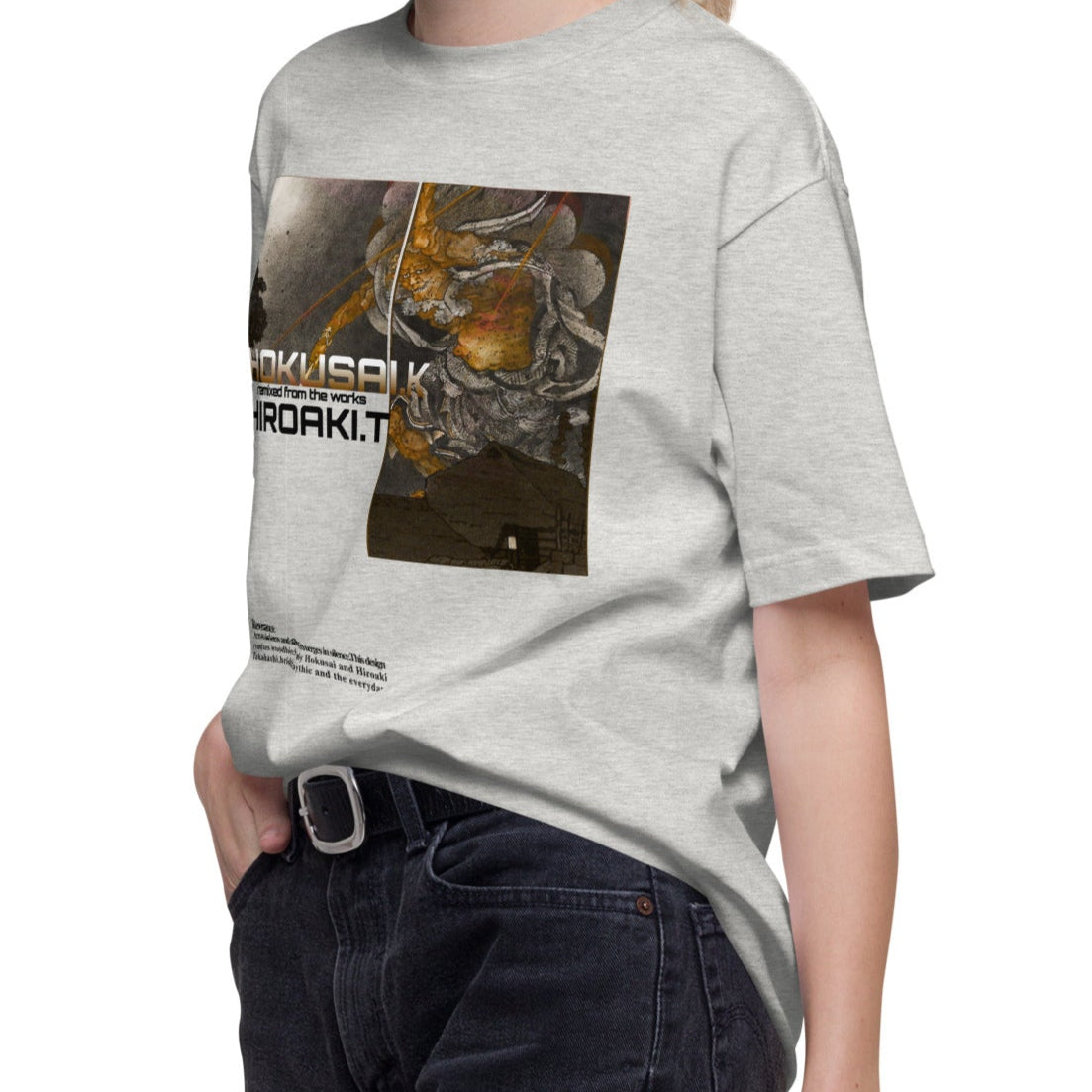 Tシャツ | スタンダードミドルウェイトTシャツ | 男女兼用 | ユニセックス | Resonance-white
