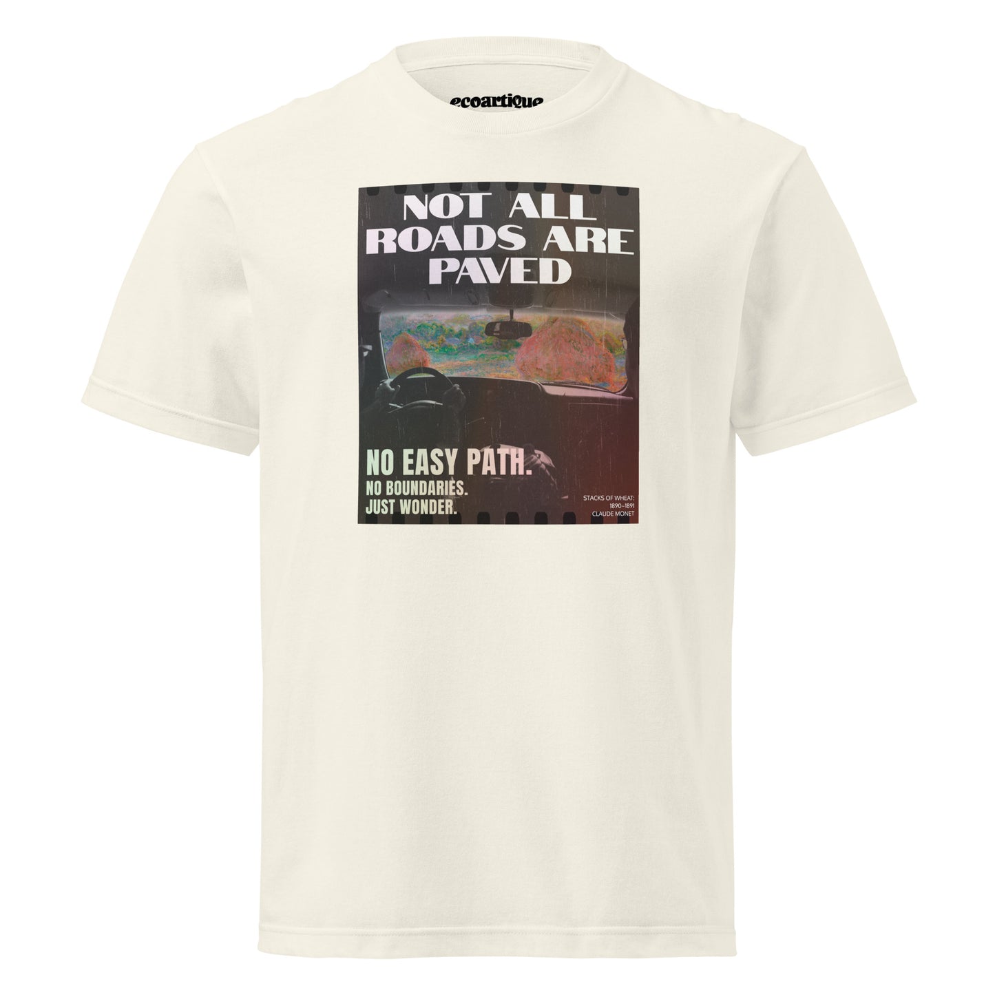 Tシャツ | スタンダードミドルウェイトTシャツ | 男女兼用 | ユニセックス | Not All Roads Are Paved