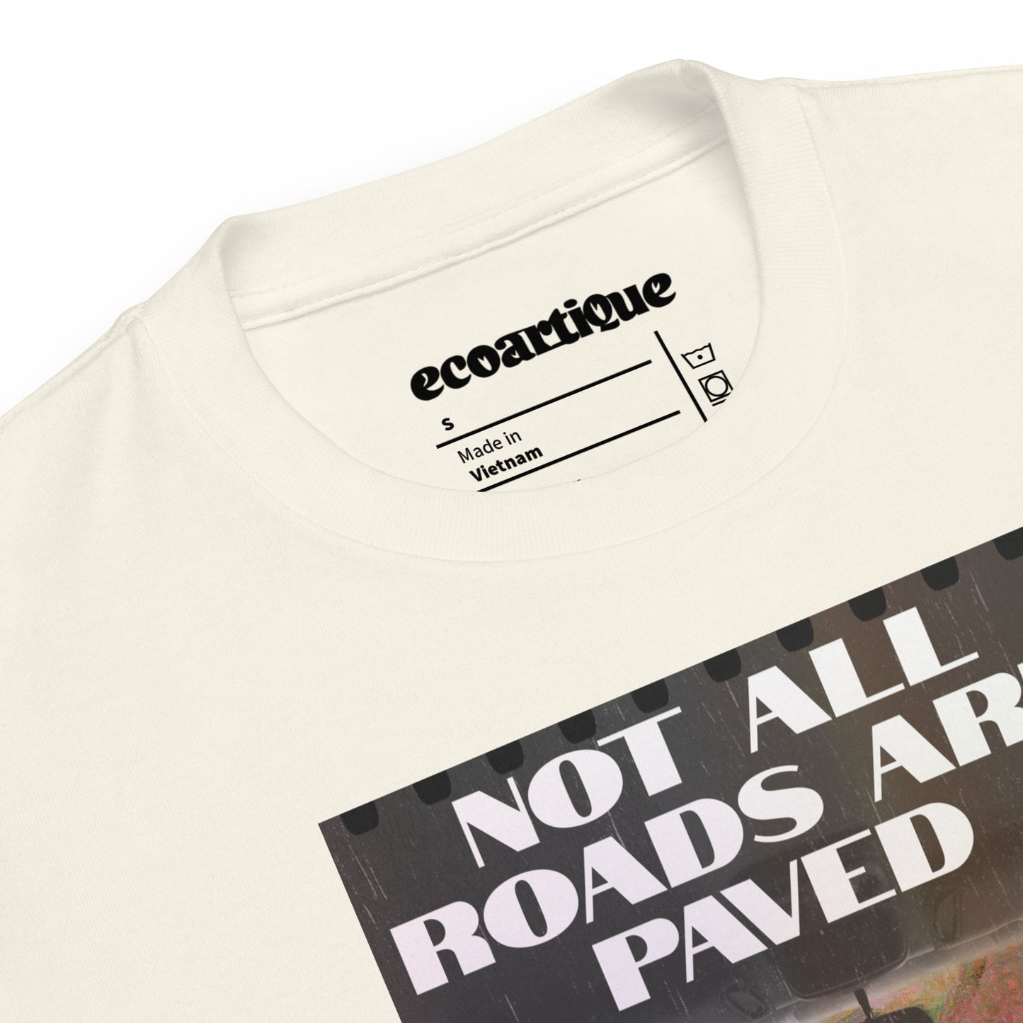 Tシャツ | スタンダードミドルウェイトTシャツ | 男女兼用 | ユニセックス | Not All Roads Are Paved