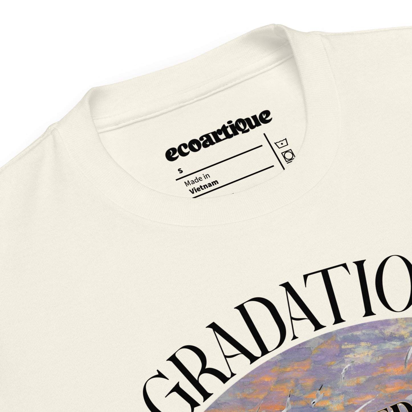 Tシャツ | スタンダードミドルウェイトTシャツ | 男女兼用 | ユニセックス | gradation-white
