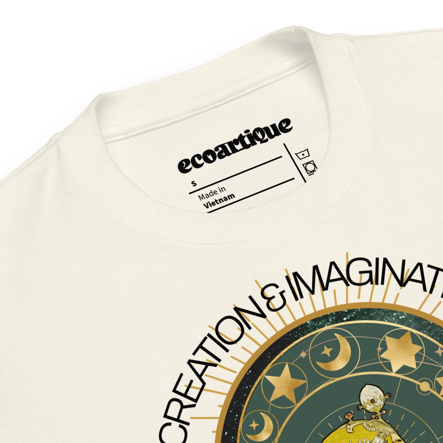 Tシャツ | スタンダードミドルウェイトTシャツ | 男女兼用 | ユニセックス | creation & imagination-white