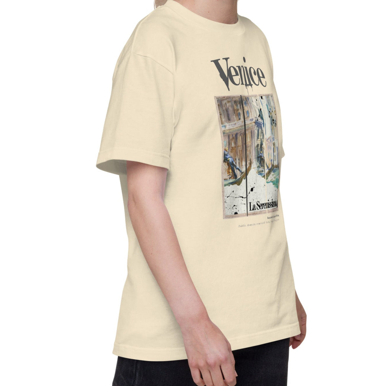 Tシャツ-DRY VINTAGE:Retro Souvenir | スタンダードミドルウェイトTシャツ | 男女兼用 | ユニセックス | La Serenissima