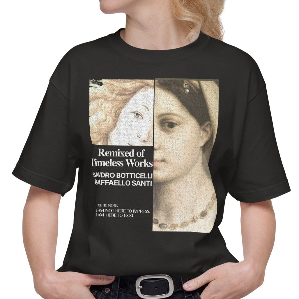 Tシャツ-FINE ART | スタンダードミドルウェイトTシャツ | 男女兼用 | ユニセックス | Renaissance Woman