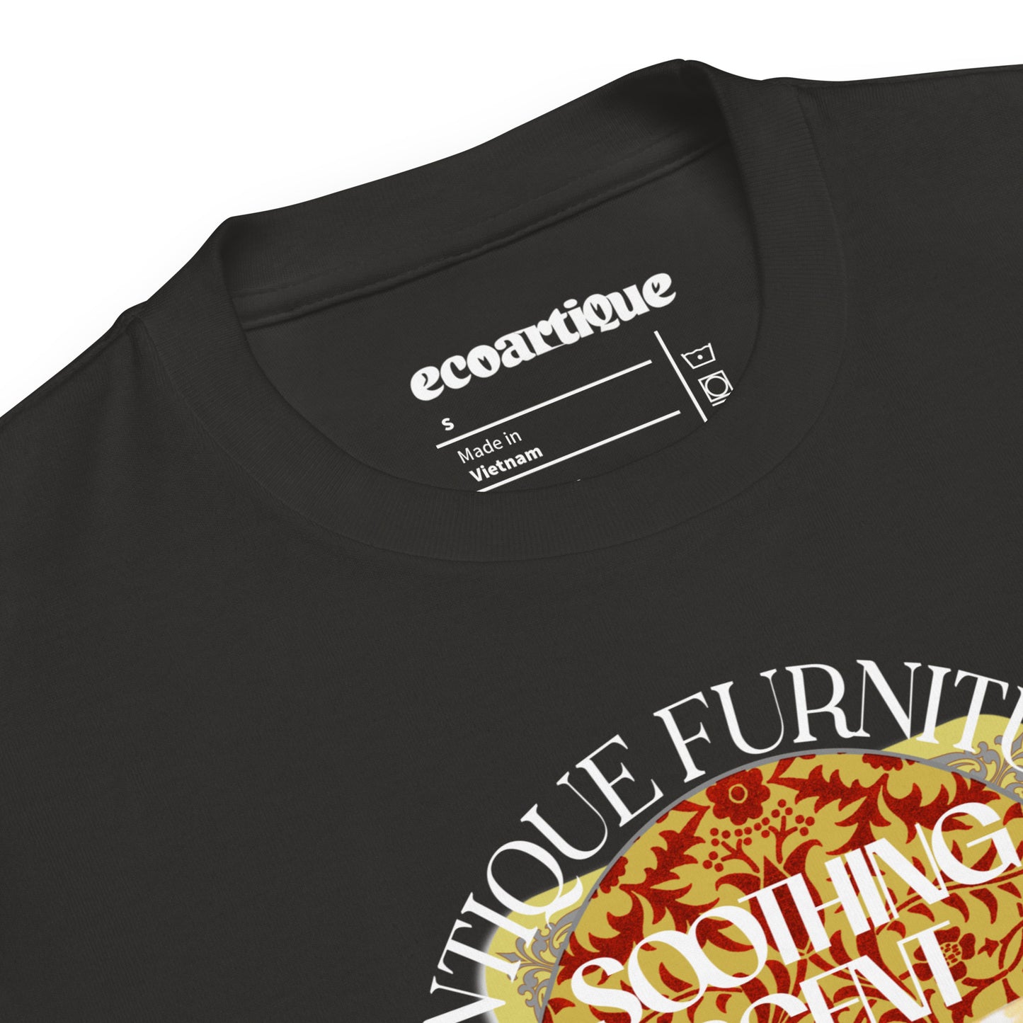 Tシャツ | スタンダードミドルウェイトTシャツ | 男女兼用 | ユニセックス | Woven Silence-Black