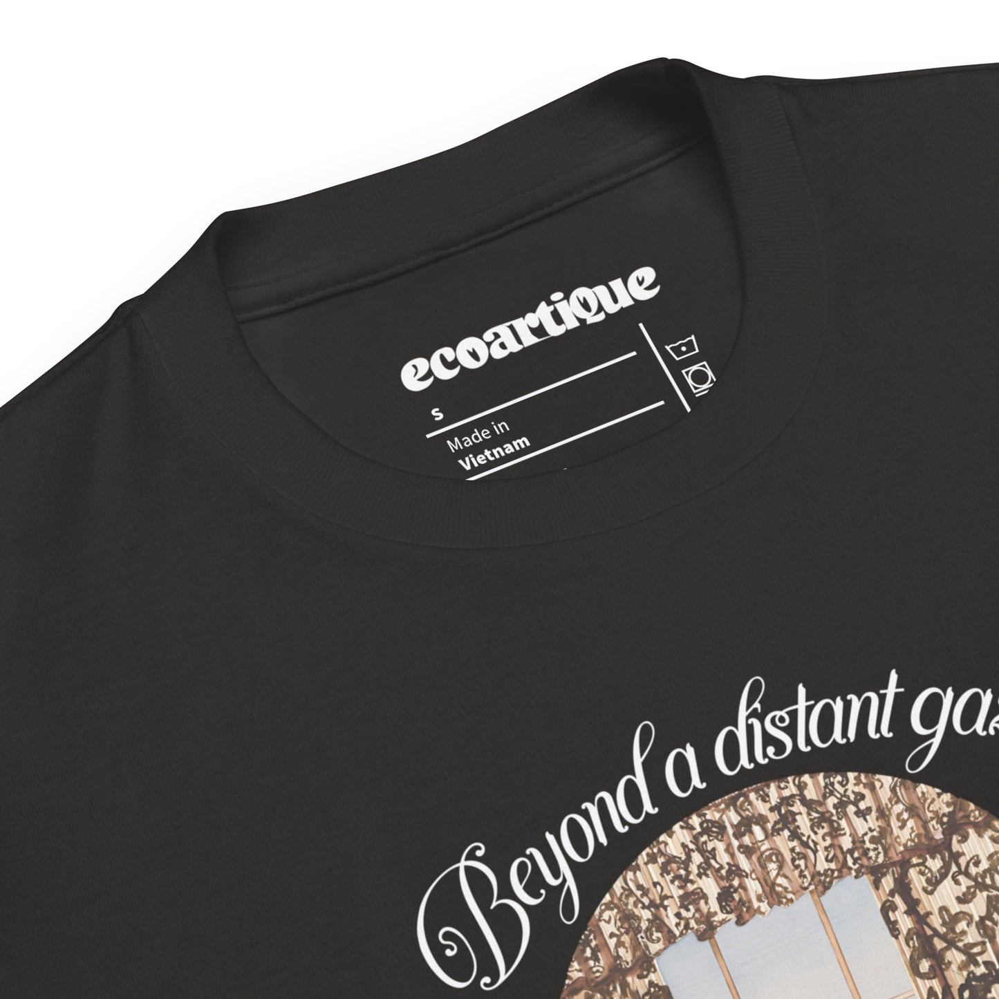 Tシャツ | スタンダードミドルウェイトTシャツ | 男女兼用 | ユニセックス | Beyond a Distant Gaze-Black