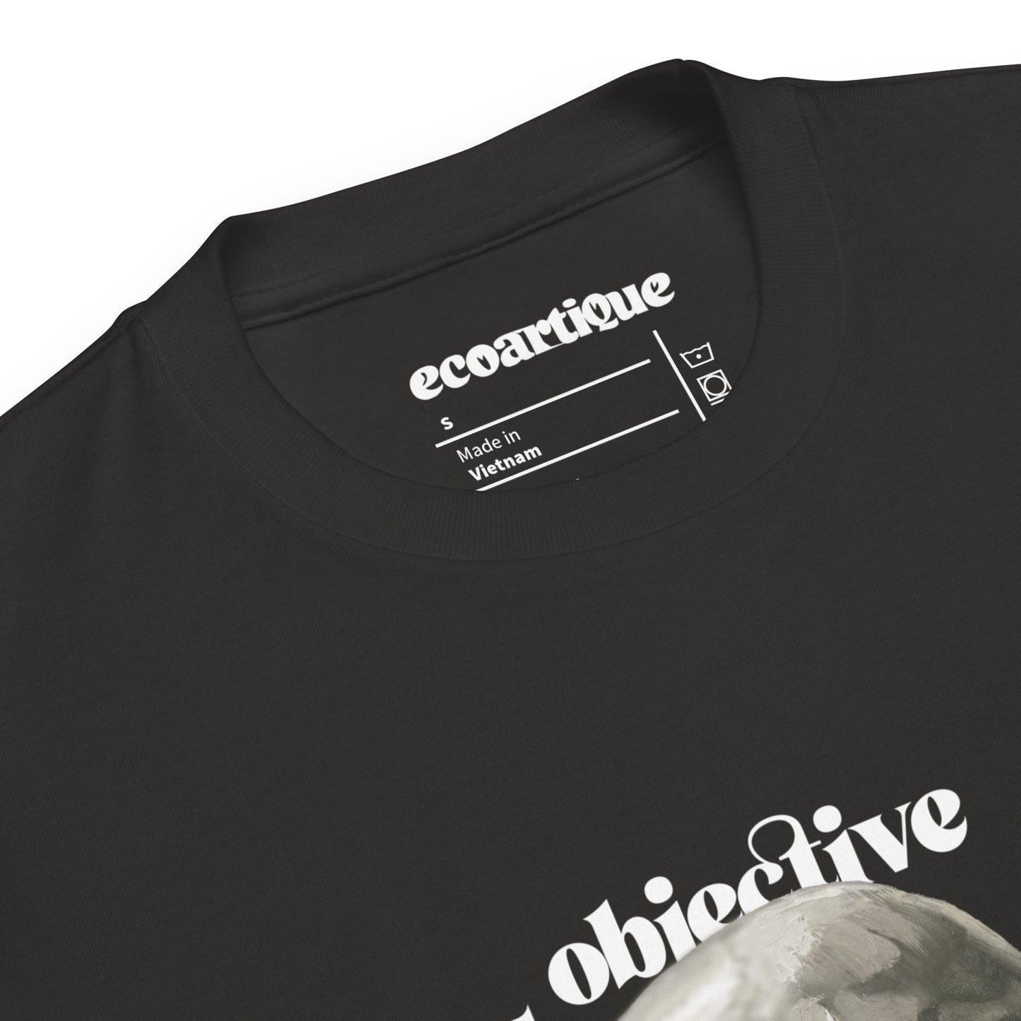 Tシャツ | スタンダードミドルウェイトTシャツ | 男女兼用 | ユニセックス | objective-black