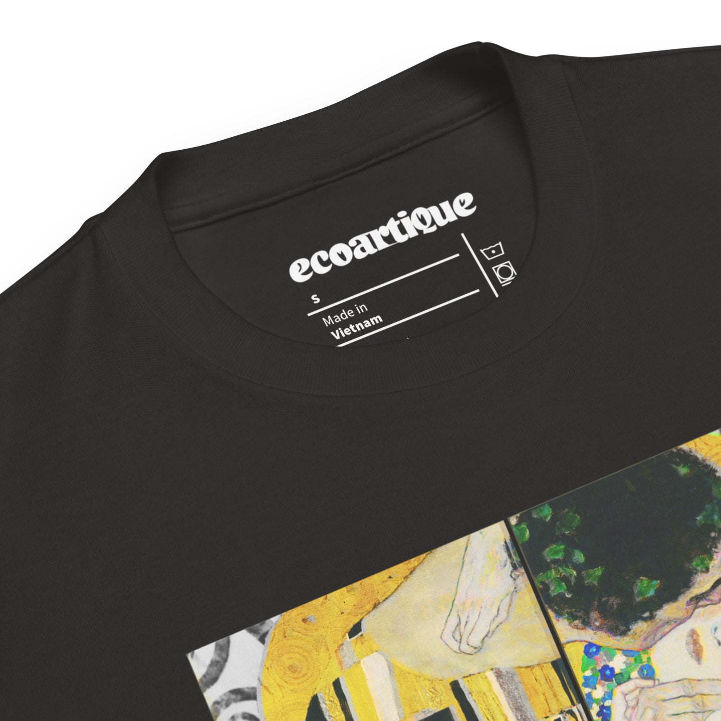 Tシャツ | スタンダードミドルウェイトTシャツ | 男女兼用 | ユニセックス | Gilded Breath-black