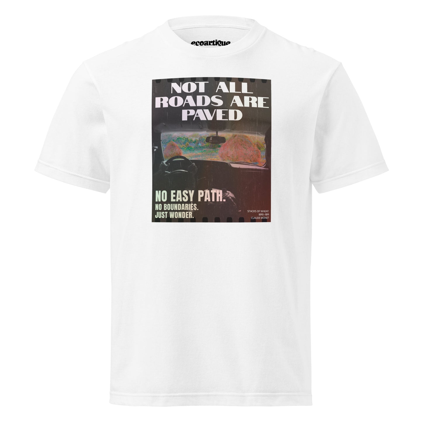 Tシャツ | スタンダードミドルウェイトTシャツ | 男女兼用 | ユニセックス | Not All Roads Are Paved