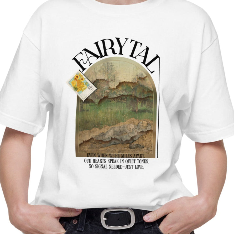 Tシャツ | スタンダードミドルウェイトTシャツ | 男女兼用 | ユニセックス | Fairytale-white
