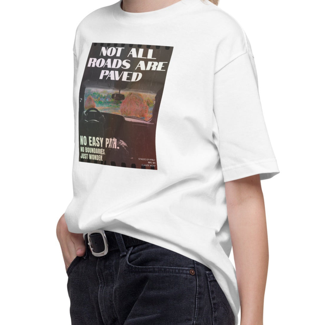 Tシャツ | スタンダードミドルウェイトTシャツ | 男女兼用 | ユニセックス | Not All Roads Are Paved