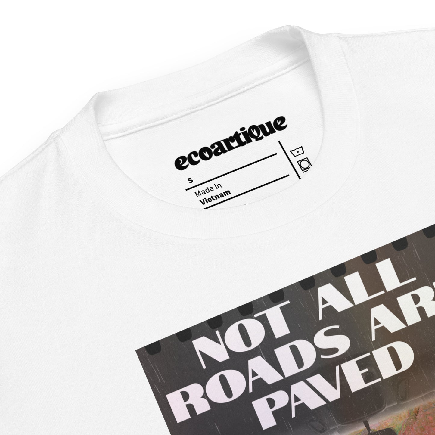 Tシャツ | スタンダードミドルウェイトTシャツ | 男女兼用 | ユニセックス | Not All Roads Are Paved