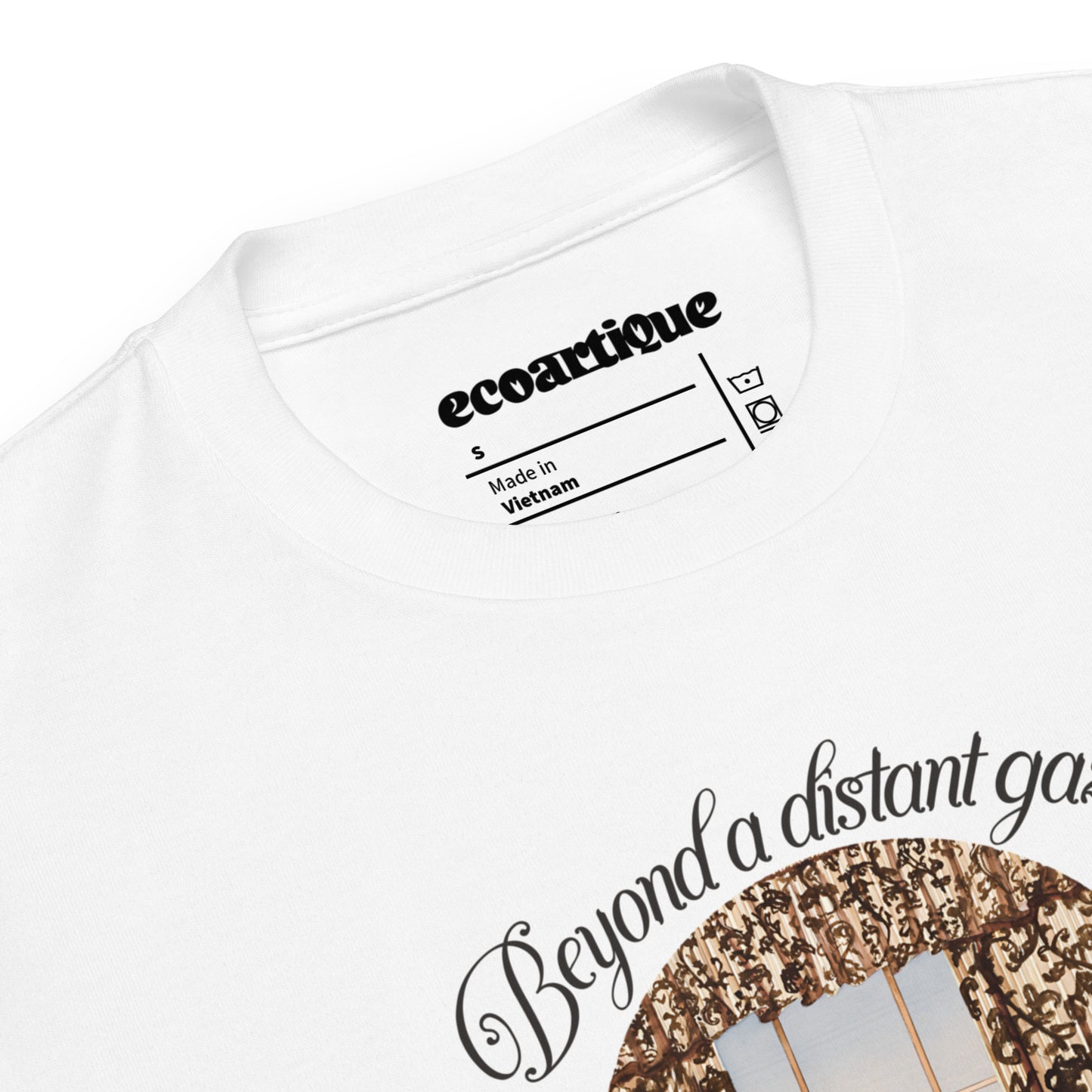 Tシャツ | スタンダードミドルウェイトTシャツ | 男女兼用 | ユニセックス | Silhouette—Keep Distance From-White