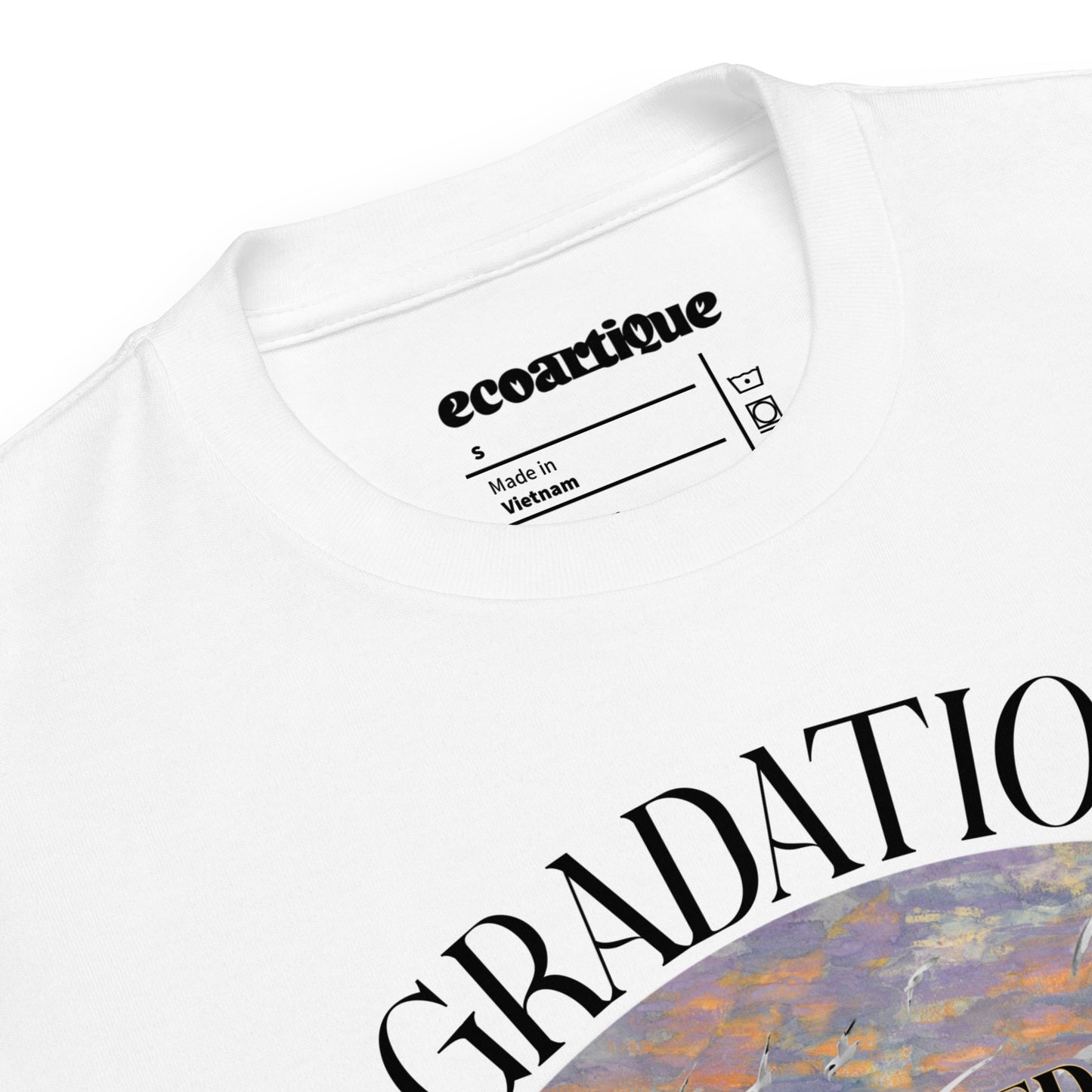 Tシャツ | スタンダードミドルウェイトTシャツ | 男女兼用 | ユニセックス | gradation-white
