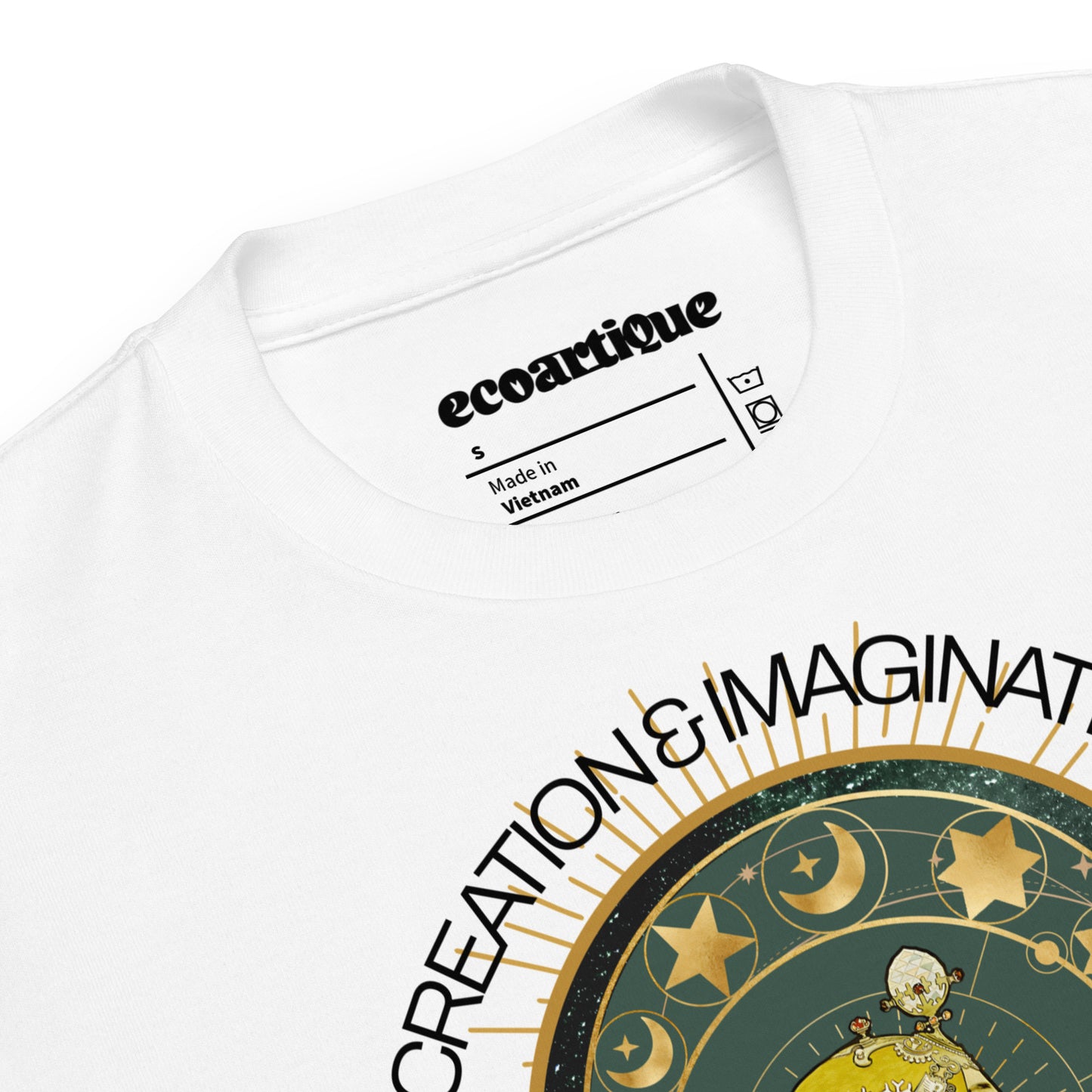 Tシャツ | スタンダードミドルウェイトTシャツ | 男女兼用 | ユニセックス | creation & imagination-white