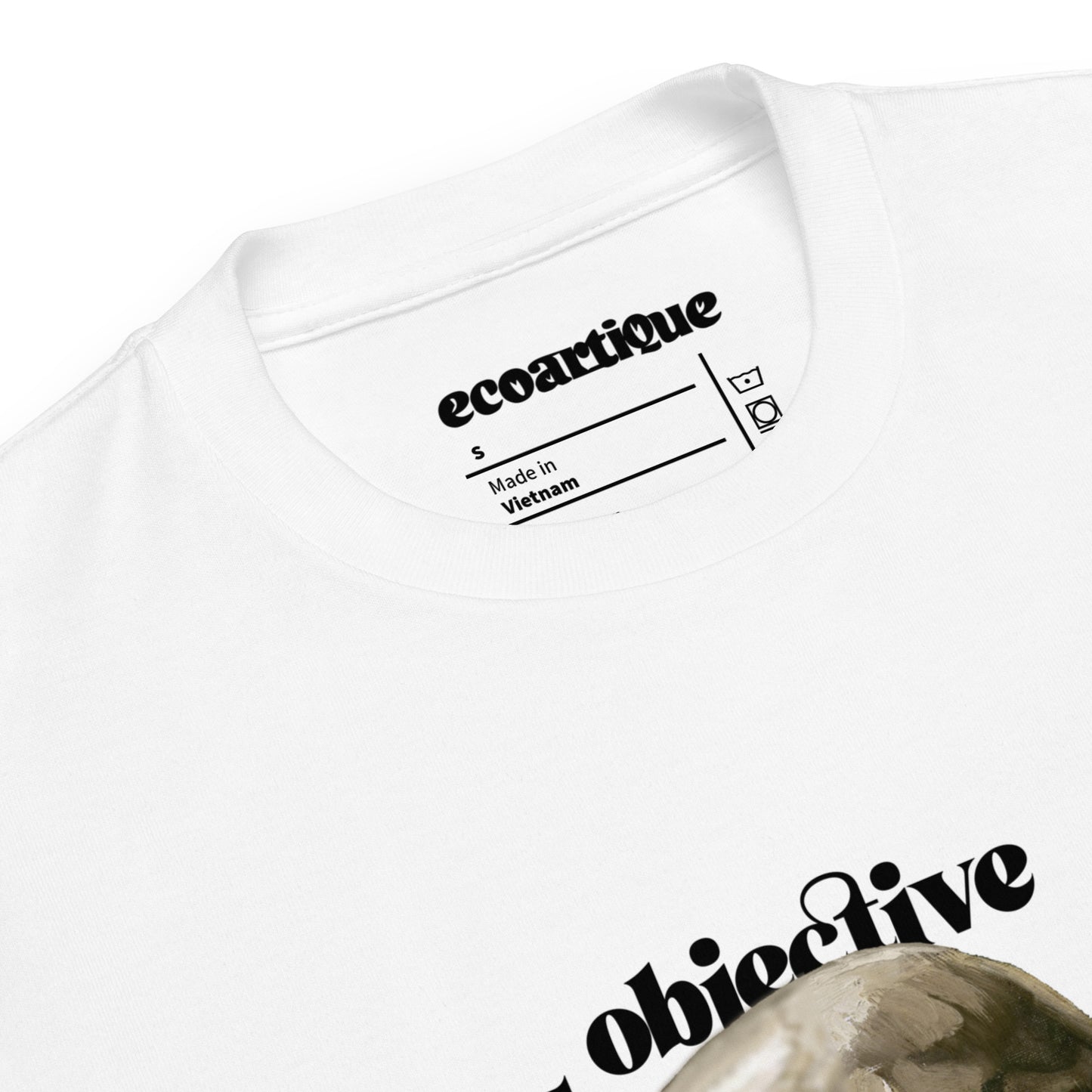 Tシャツ | スタンダードミドルウェイトTシャツ | 男女兼用 | ユニセックス | objective-white