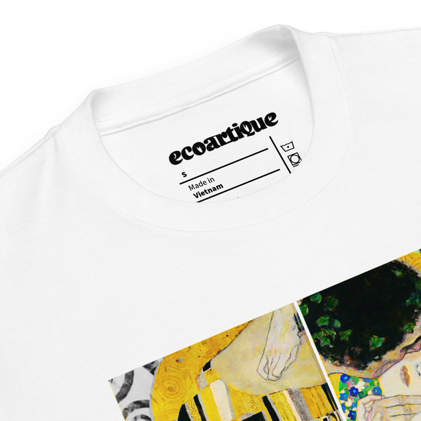Tシャツ | スタンダードミドルウェイトTシャツ | 男女兼用 | ユニセックス | Gilded Breath-white