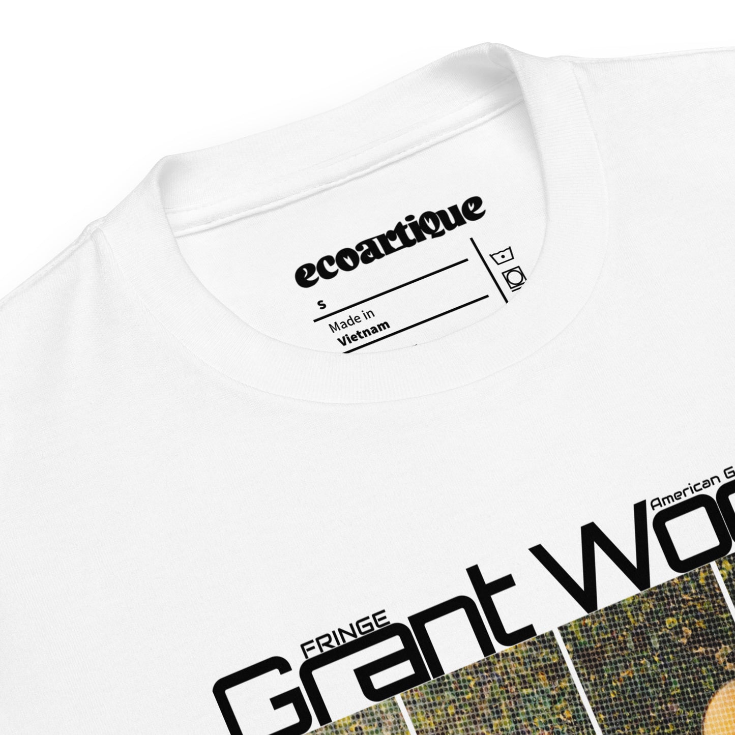 Tシャツ-FINE ART | スタンダードミドルウェイトTシャツ | 男女兼用 | ユニセックス | Fringe-white