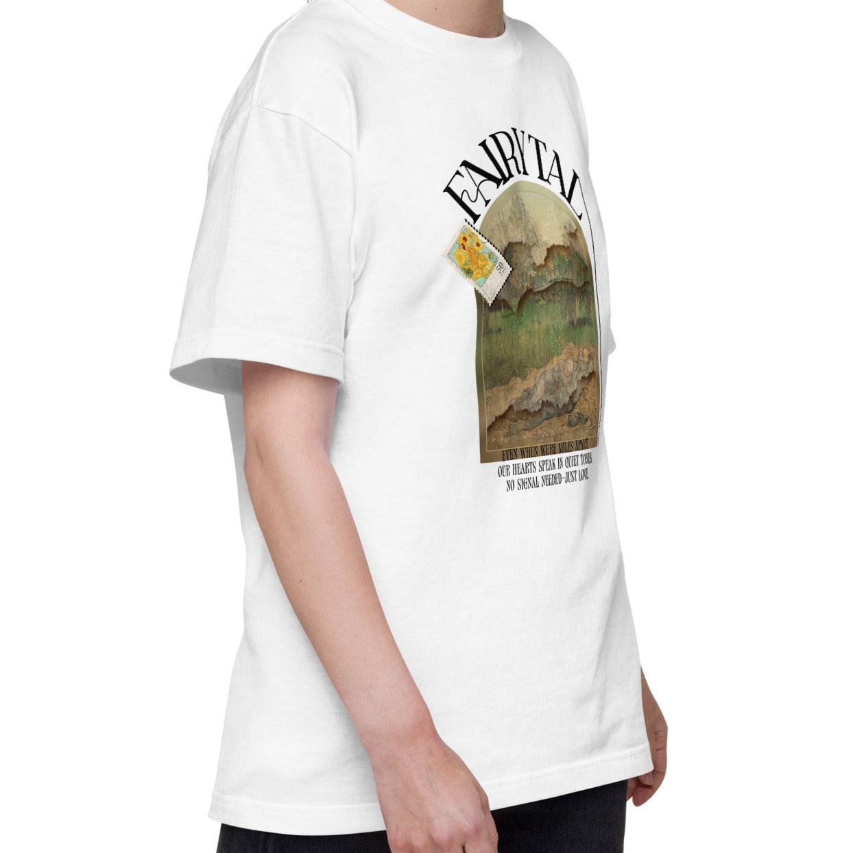 Tシャツ | スタンダードミドルウェイトTシャツ | 男女兼用 | ユニセックス | Fairytale-white